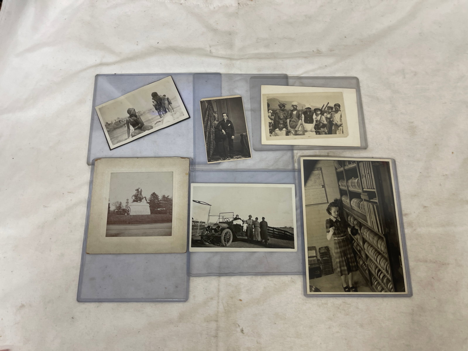 Vintage Black and White Photograph Collection Lot: Vintage Black and White Photograph Collection Lot