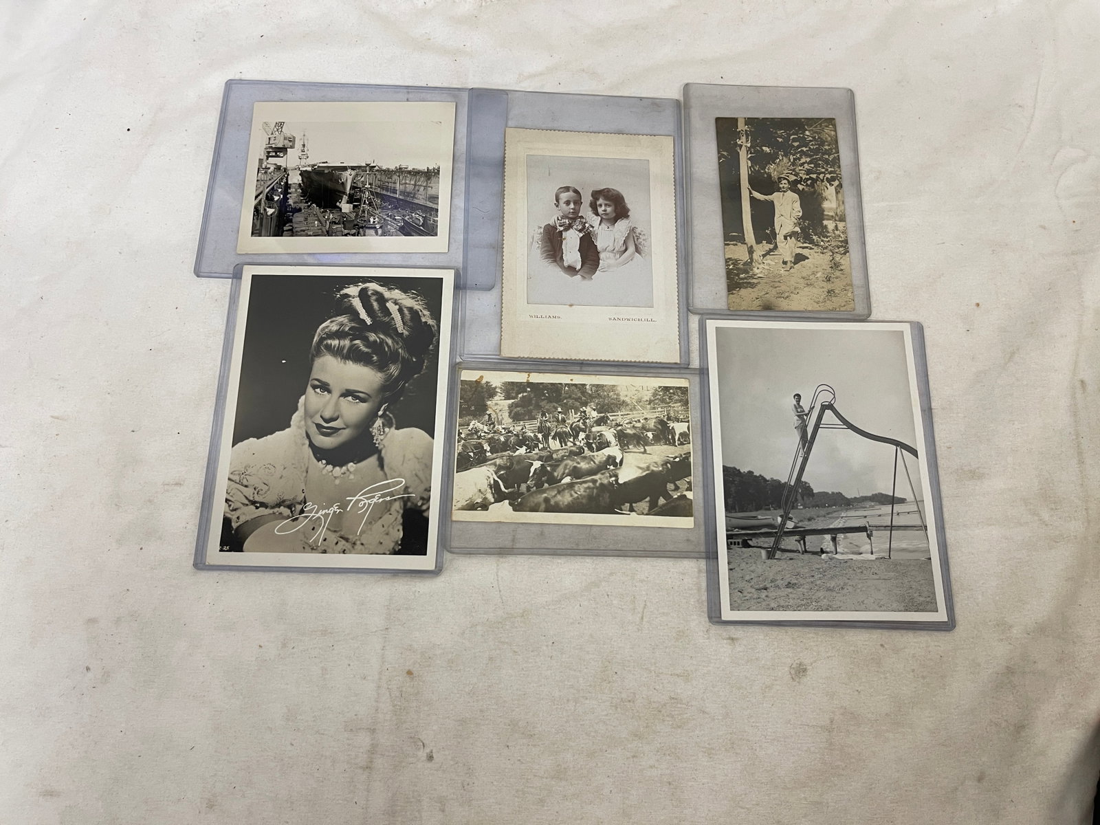 Vintage Black and White Photograph Collection Lot: Vintage Black and White Photograph Collection Lot