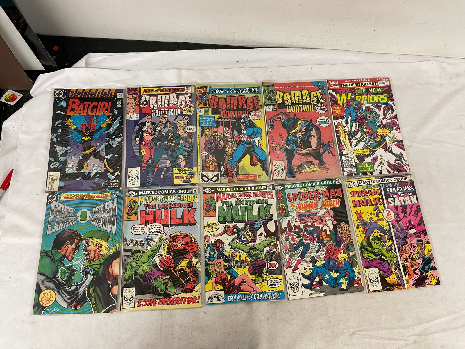 Vintage Comic Book Collection Lot: Vintage Comic Book Collection Lot