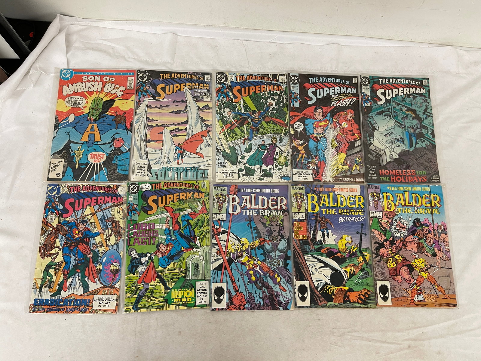 Vintage Comic Book Collection Lot: Vintage Comic Book Collection Lot