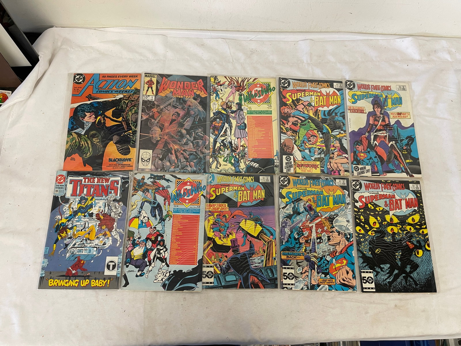 Vintage Comic Book Collection Lot: Vintage Comic Book Collection Lot