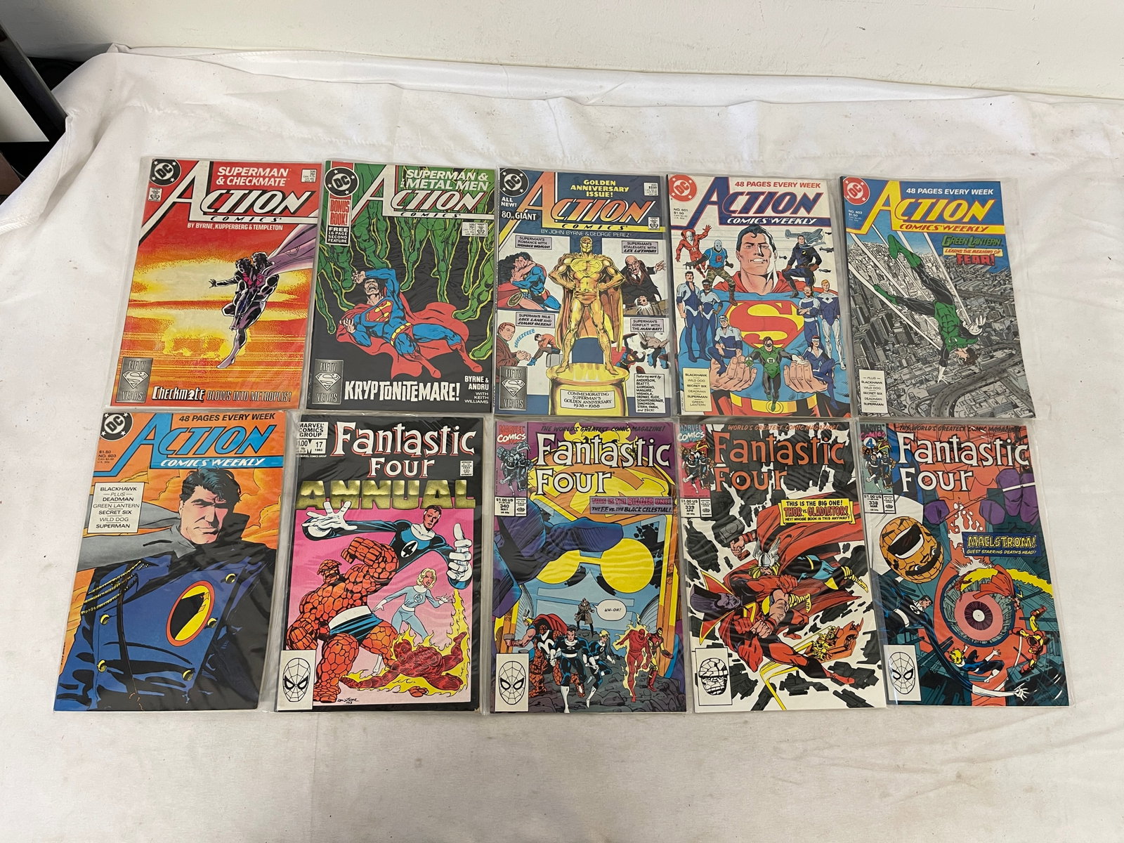 Vintage Comic Book Collection Lot: Vintage Comic Book Collection Lot