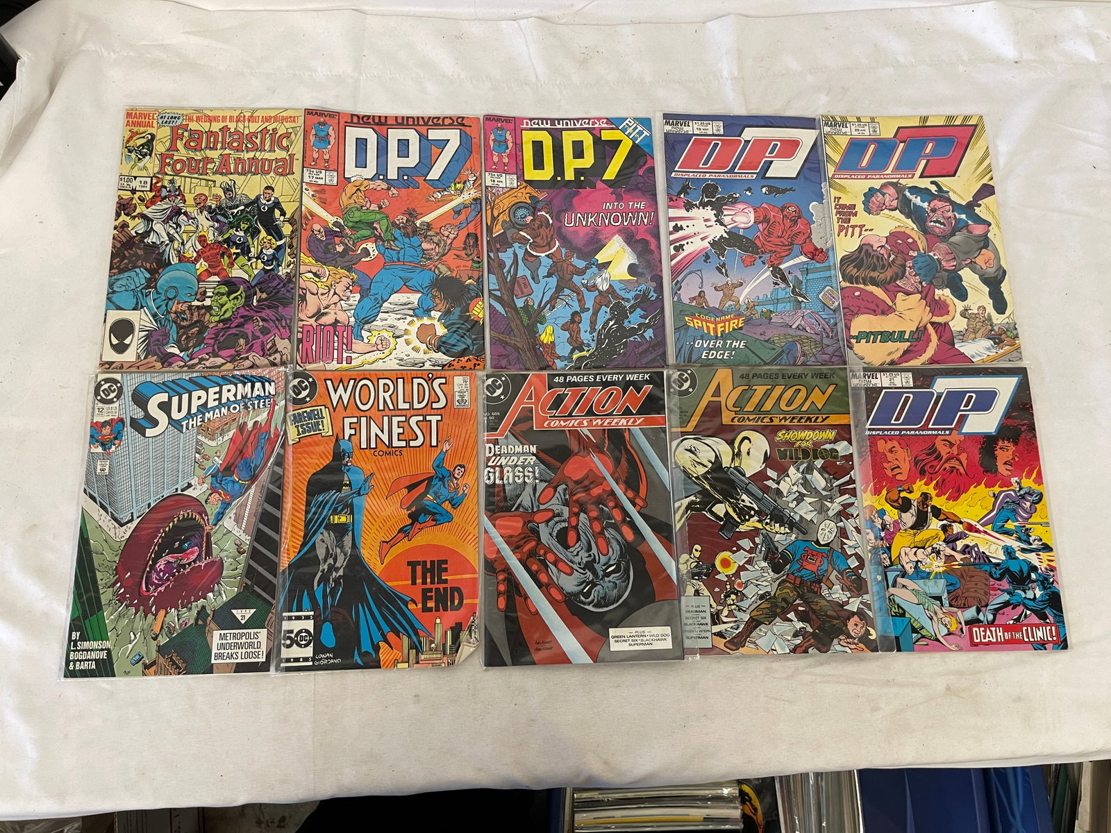 Vintage Comic Book Collection Lot: Vintage Comic Book Collection Lot