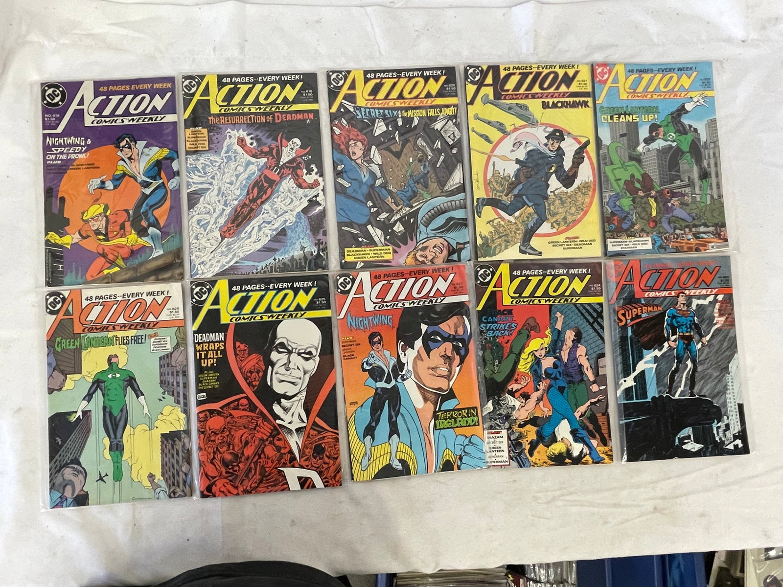 Vintage Comic Book Collection Lot: Vintage Comic Book Collection Lot