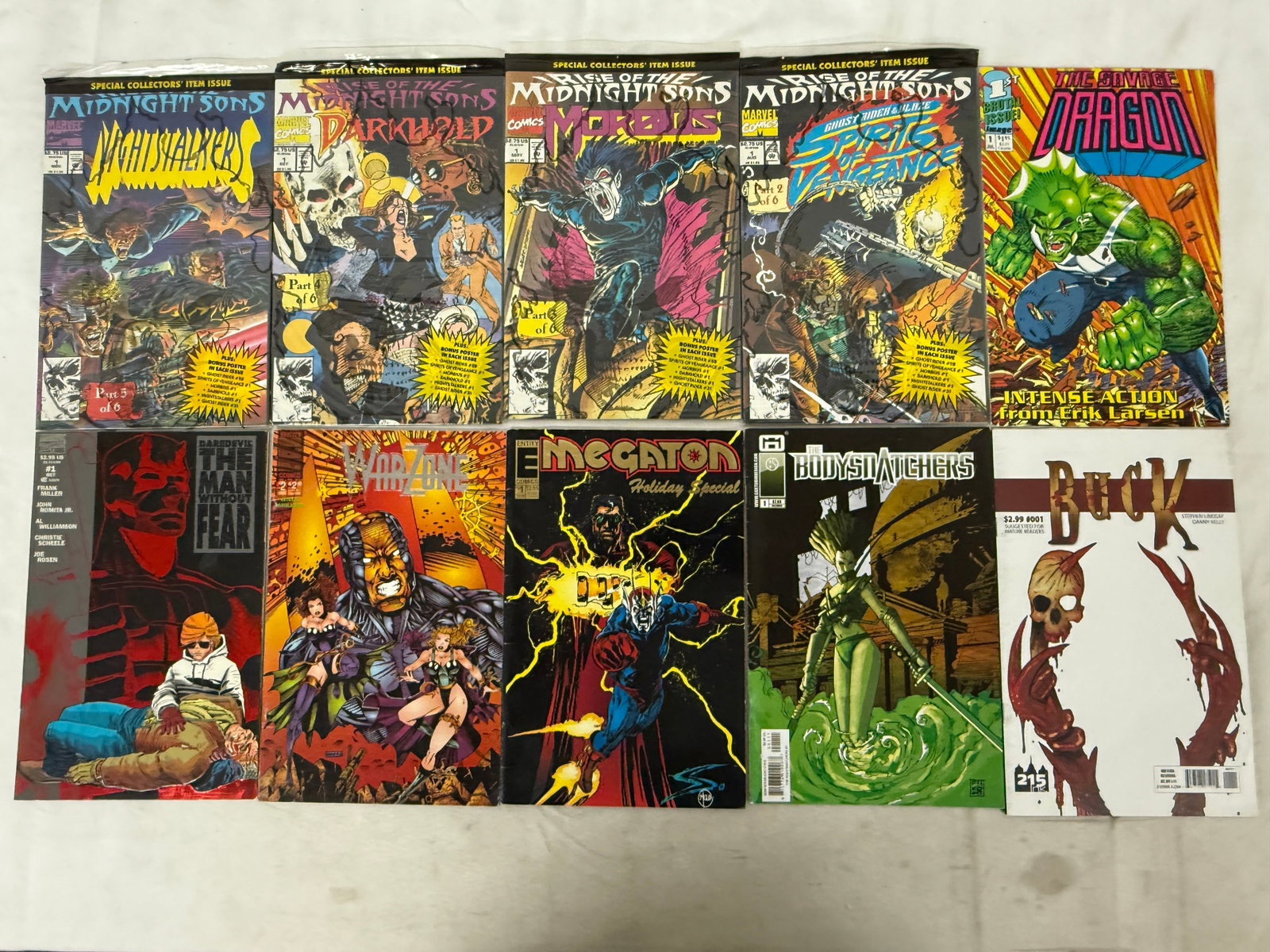 Vintage Comic Book Collection Lot: Vintage Comic Book Collection Lot