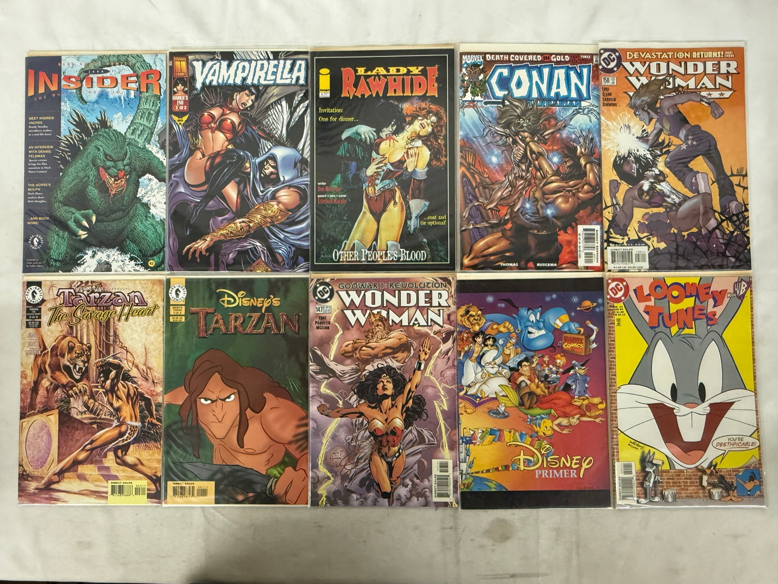 Vintage Comic Book Collection Lot: Vintage Comic Book Collection Lot