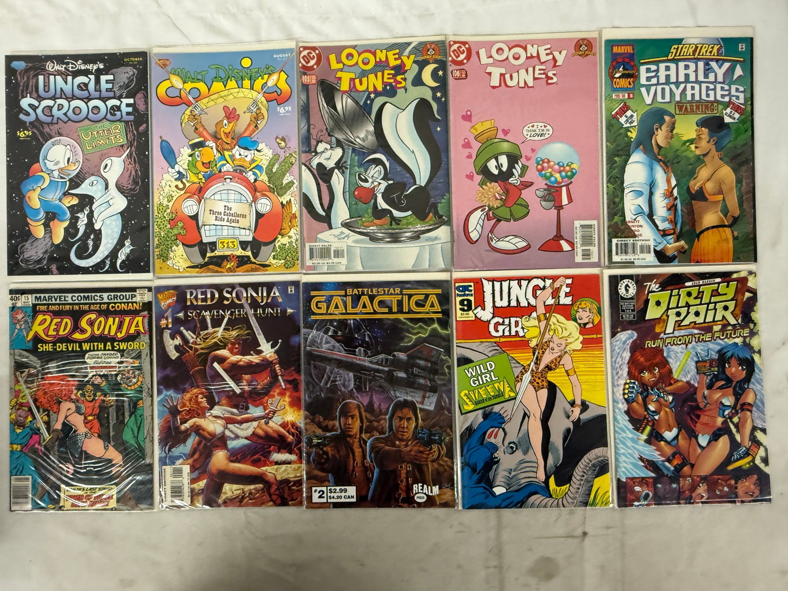 Vintage Comic Book Collection Lot: Vintage Comic Book Collection Lot