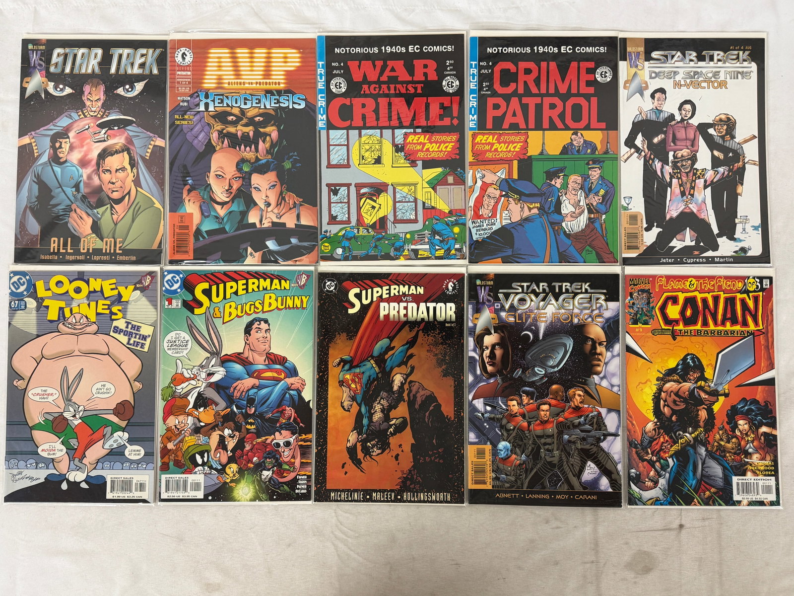 Vintage Comic Book Collection Lot: Vintage Comic Book Collection Lot