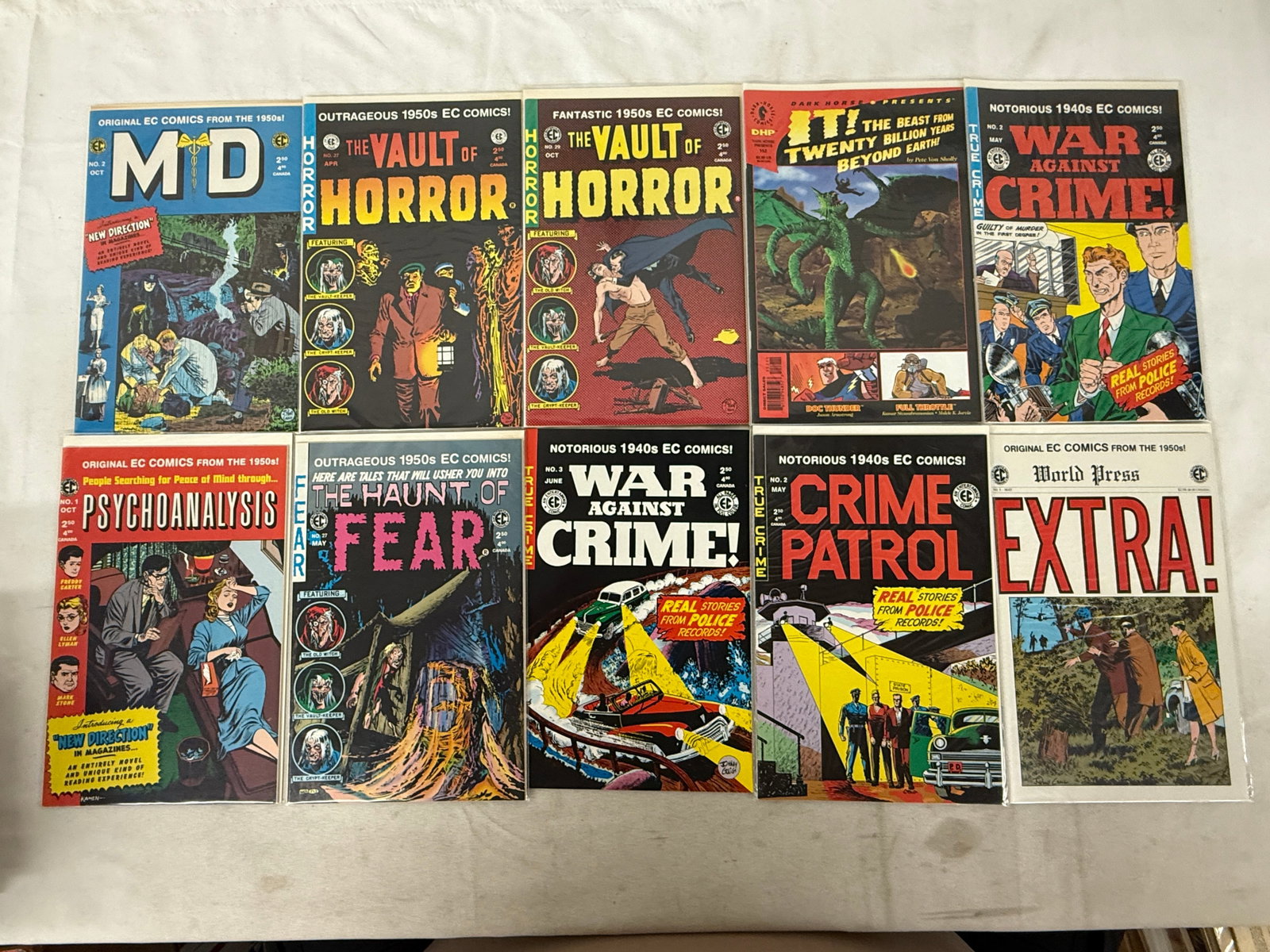 Vintage Comic Book Collection Lot: Vintage Comic Book Collection Lot