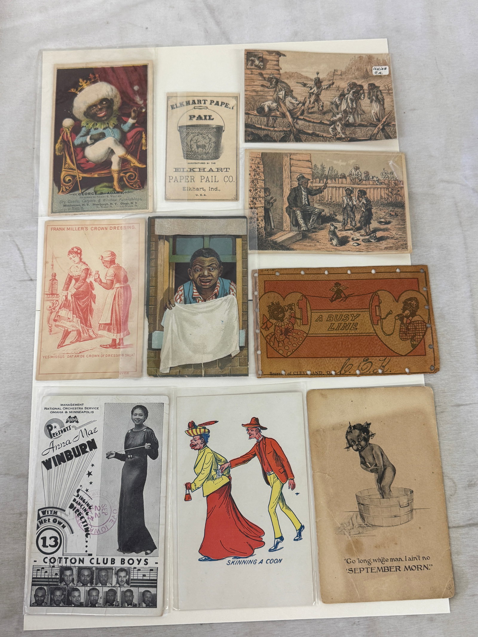 Vintage Americana Folk Ephemera Collection Lot (1 of 2)