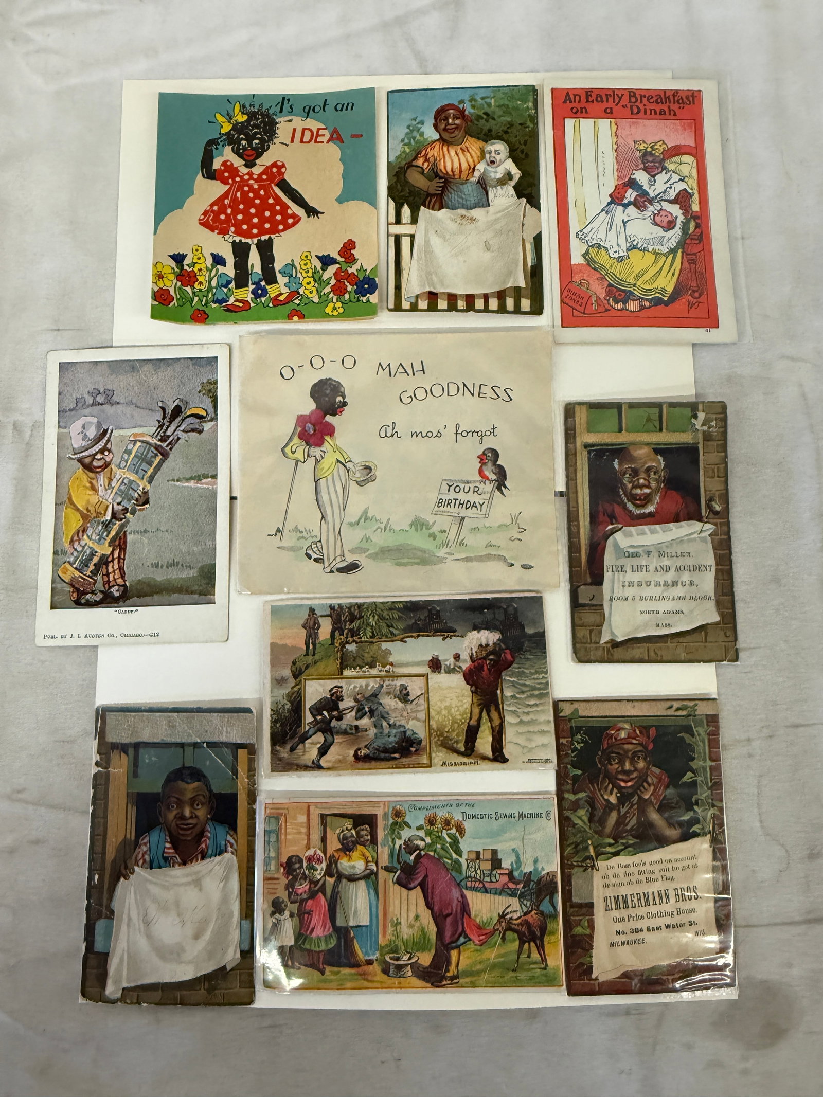 Vintage Americana Folk Ephemera Collection Lot (1 of 2)