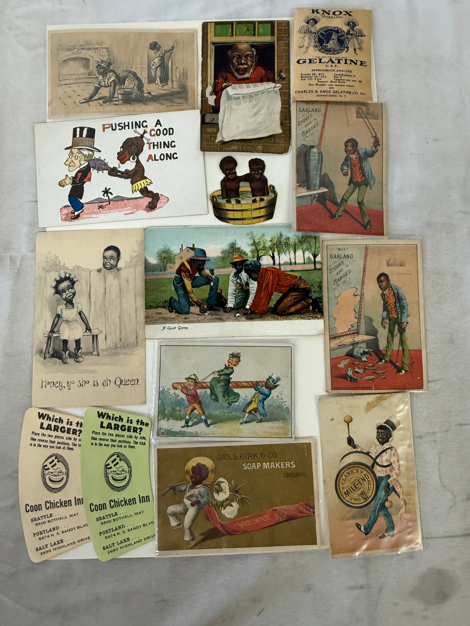 Vintage Americana Folk Ephemera Collection Lot (1 of 2)
