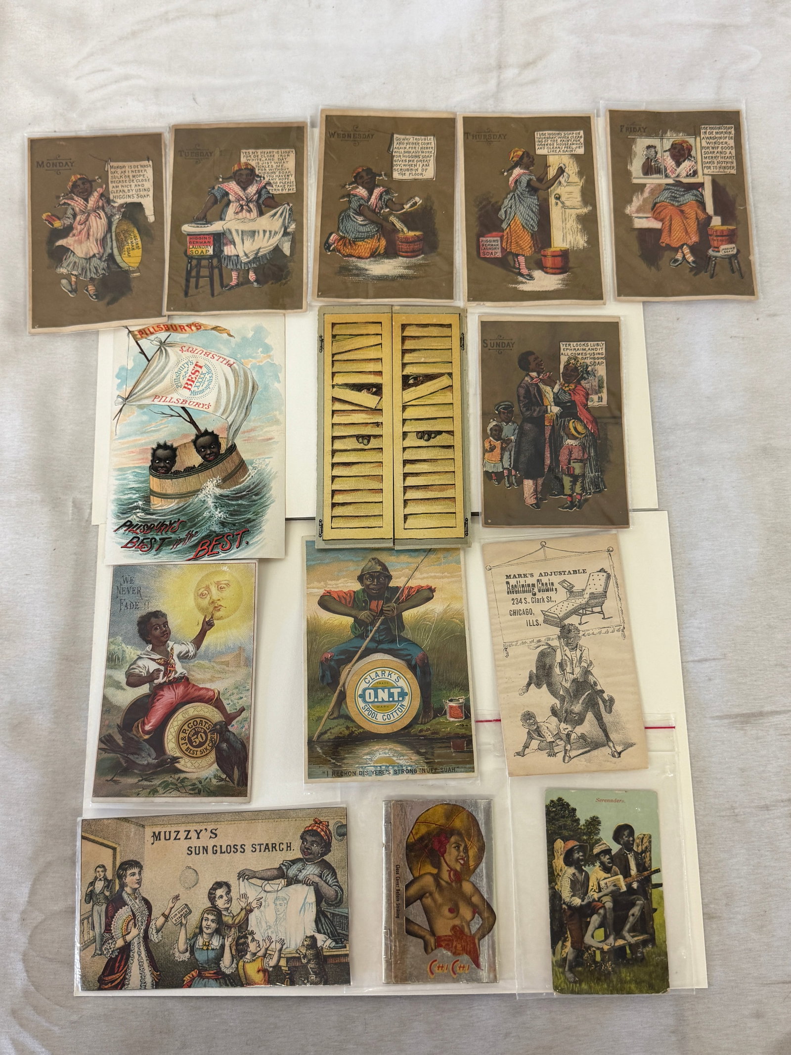 Vintage Americana Folk Ephemera Collection Lot (1 of 2)