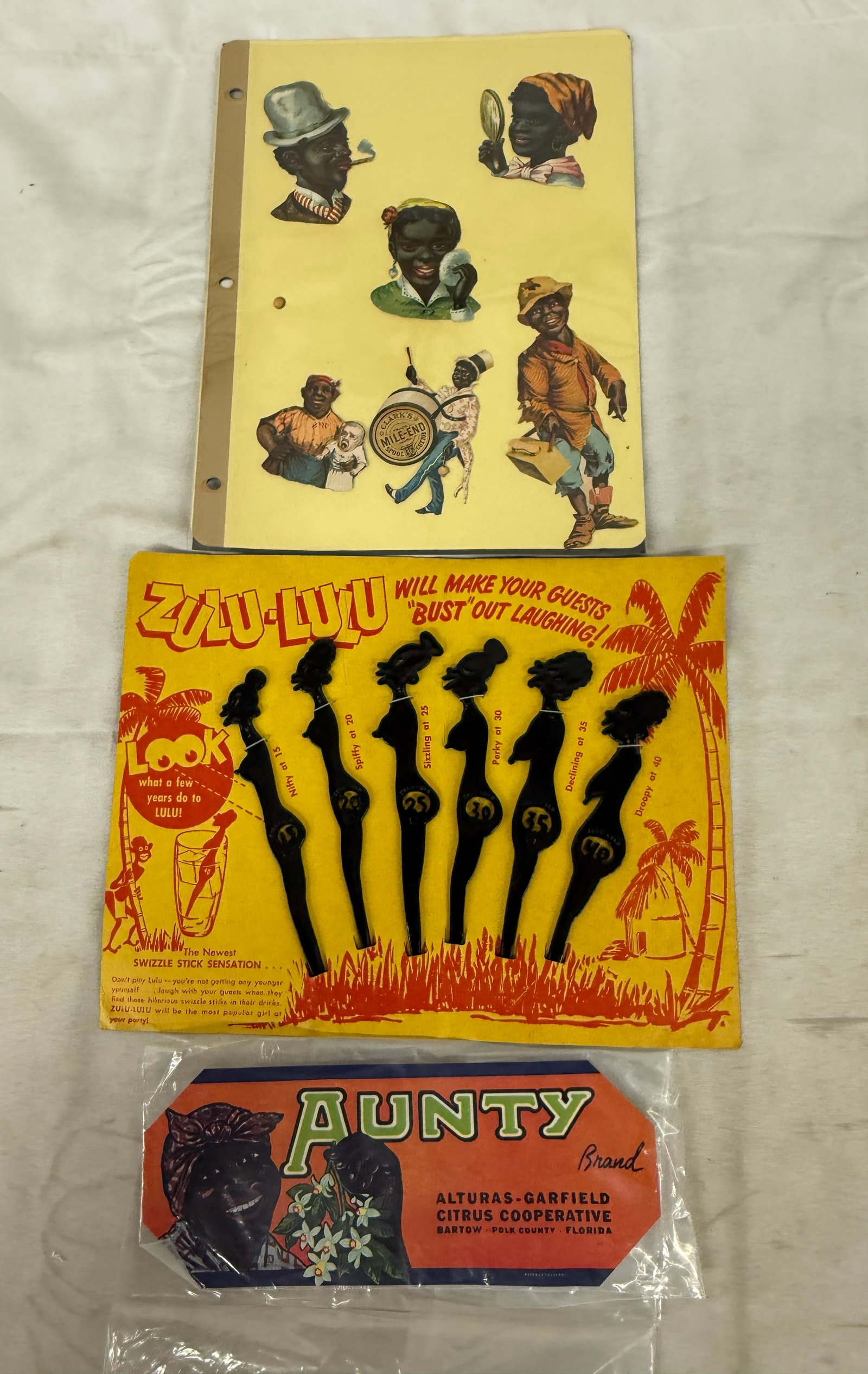 Vintage Americana Folk Ephemera Collection Lot (1 of 1)