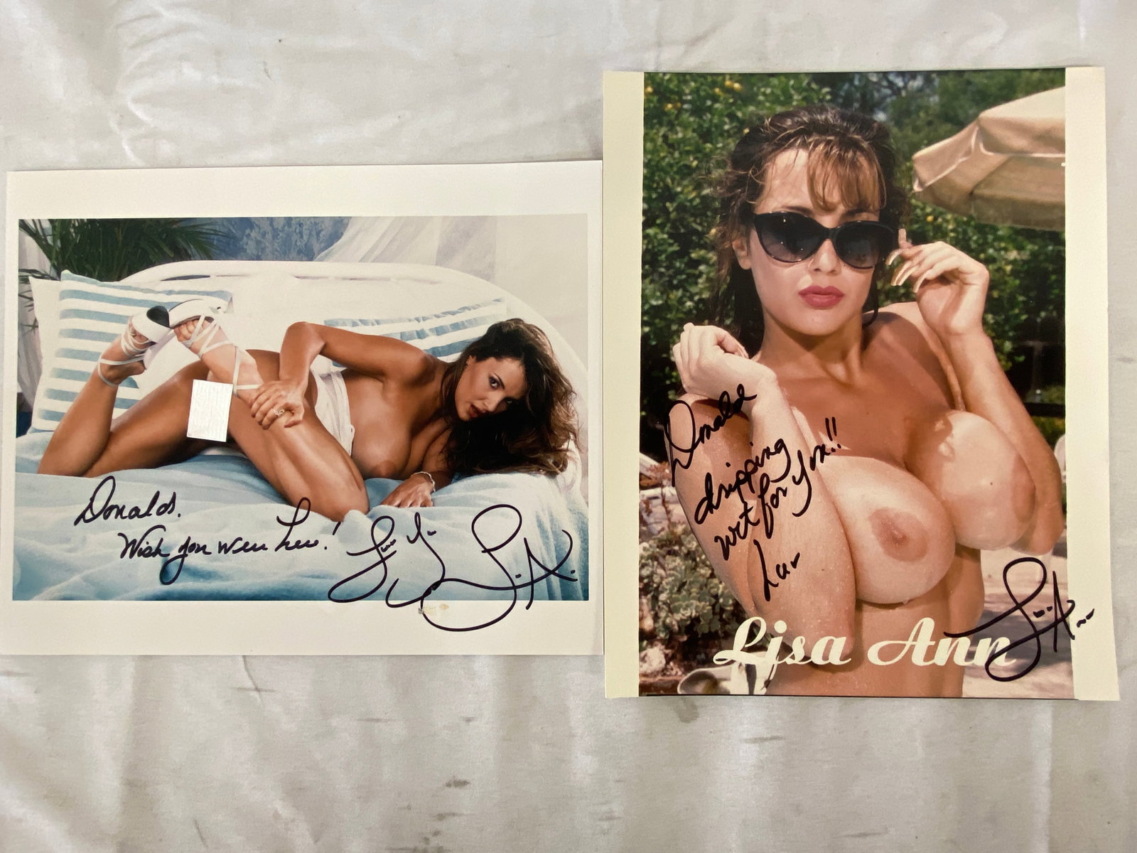 Lisa Ann Adult Film Star Signed Photographs: Lisa Ann Adult Film Star Signed Photographs