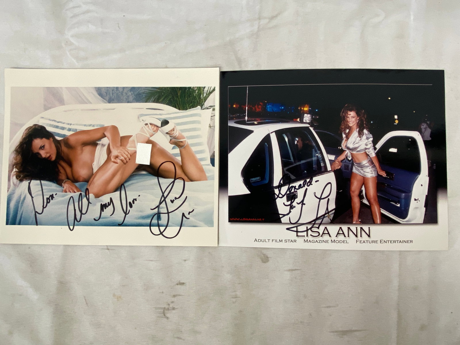 Lisa Ann Adult Film Star Signed Photographs: Lisa Ann Adult Film Star Signed Photographs