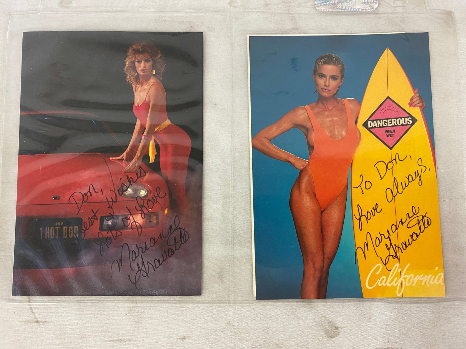 Marianne Gravatte Playmate of the Year Signed Photographs: Marianne Gravatte Playmate of the Year Signed Photographs