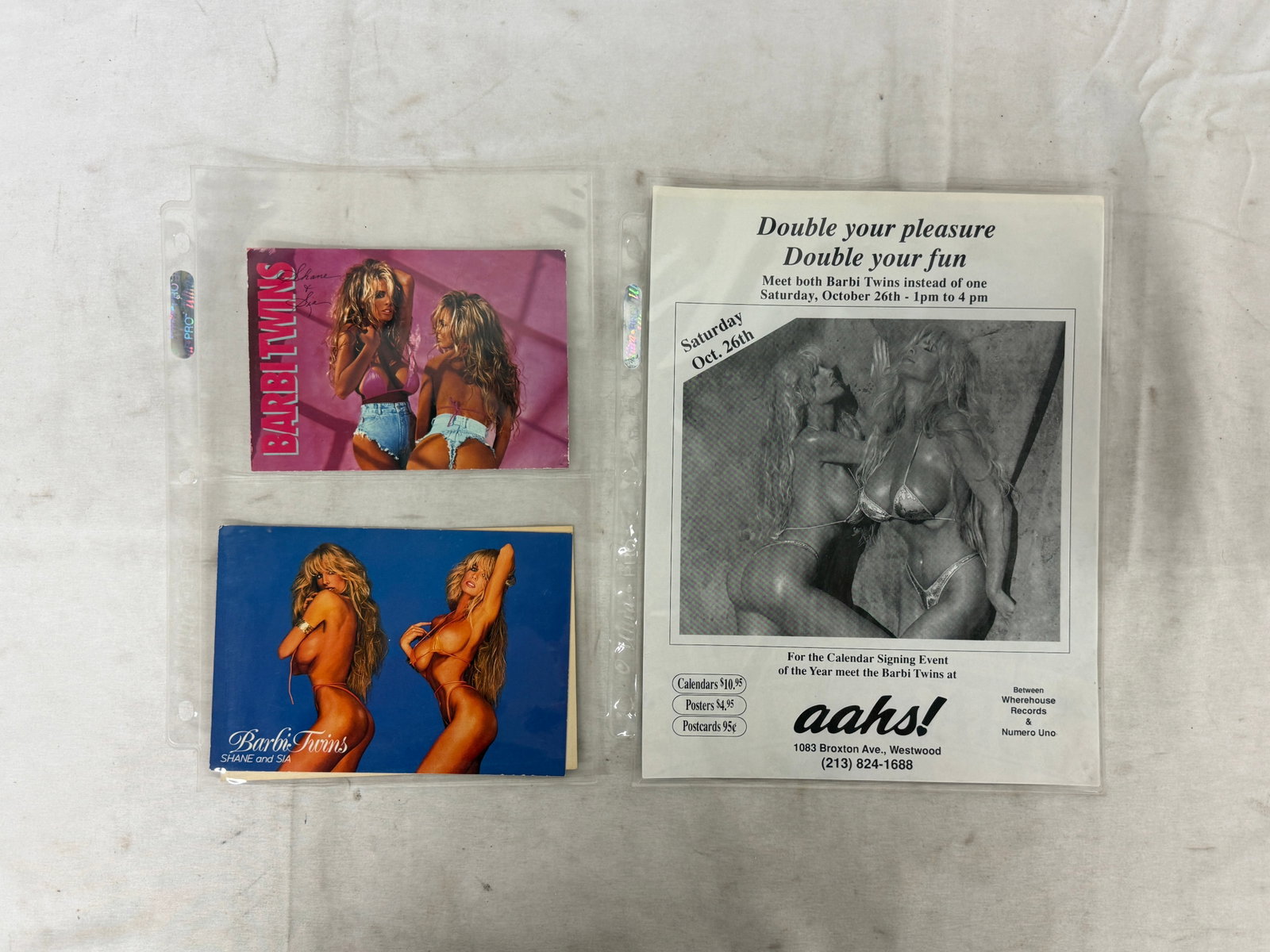 Vintage Signed Adult Erotic Magazine Collection Lot: Vintage Signed Adult Erotic Magazine Collection Lot