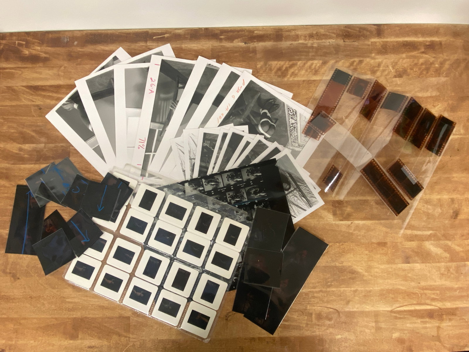 Vintage Black and White Erotic Adult Photographs Negatives and Contact Sheets (1 of 2)