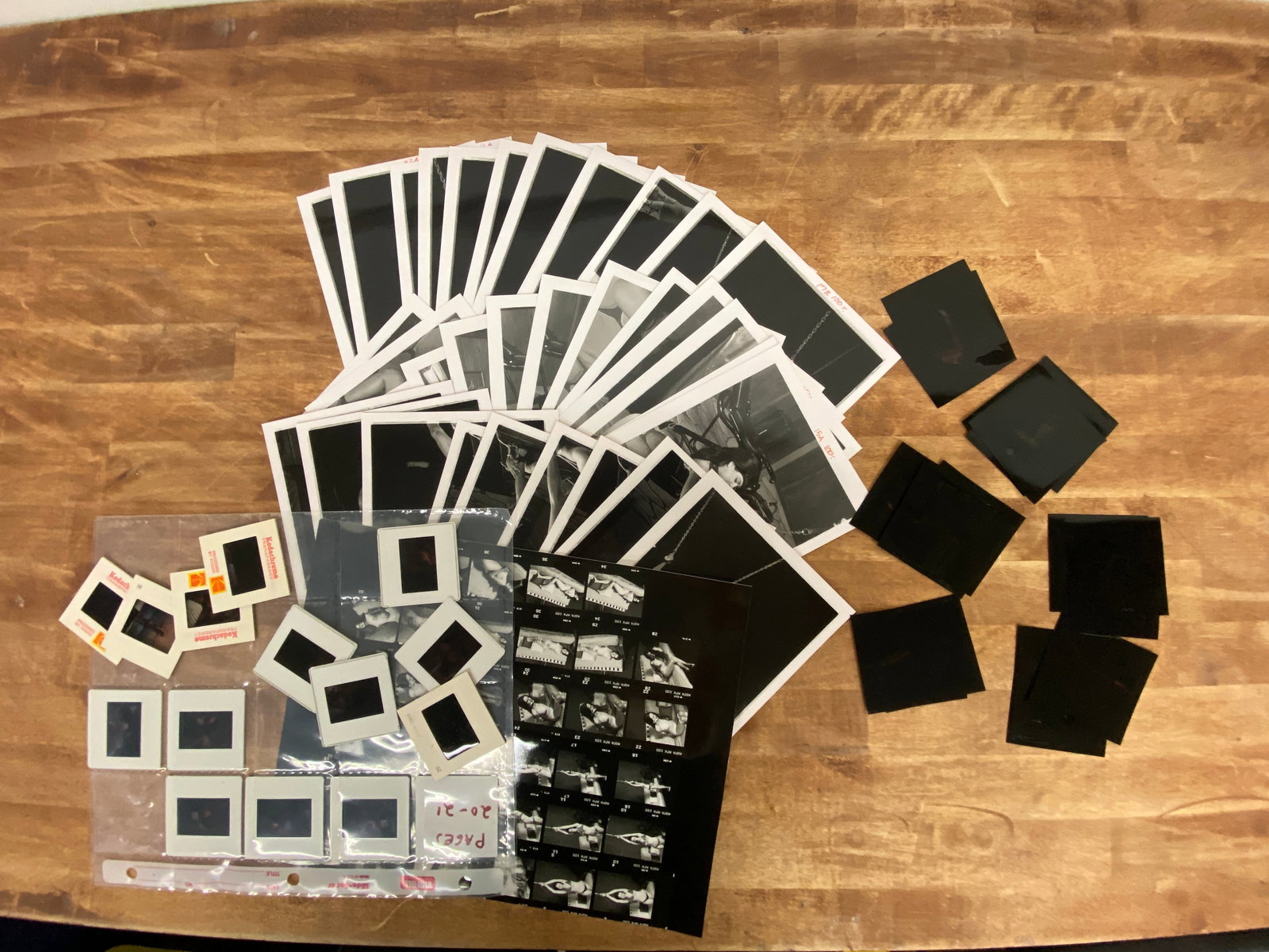 Vintage Black and White Erotic Adult Photographs Negatives and Contact Sheets: Vintage Black and White Erotic Adult Photographs Negatives and Contact Sheets