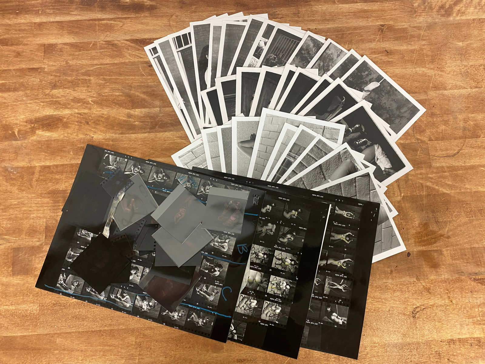 Vintage Black and White Erotic Adult Photographs Negatives and Contact Sheets: Vintage Black and White Erotic Adult Photographs Negatives and Contact Sheets