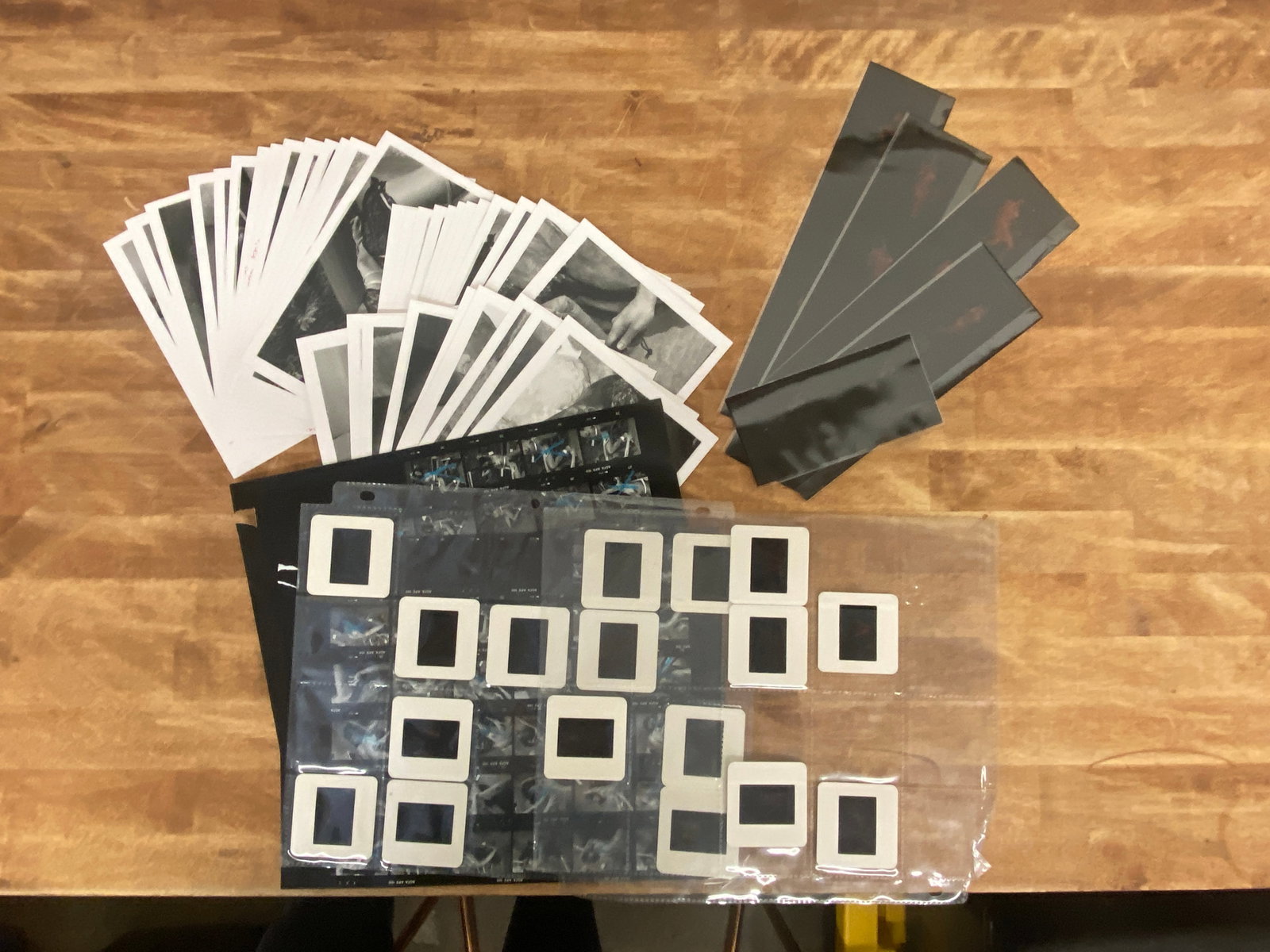 Vintage Black and White Erotic Adult Photographs Negatives and Contact Sheets (1 of 2)