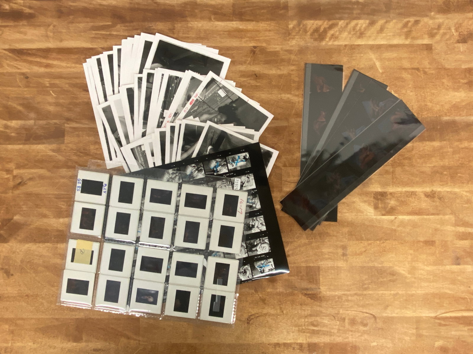 Vintage Black and White Erotic Adult Photographs Negatives and Contact Sheets (1 of 2)