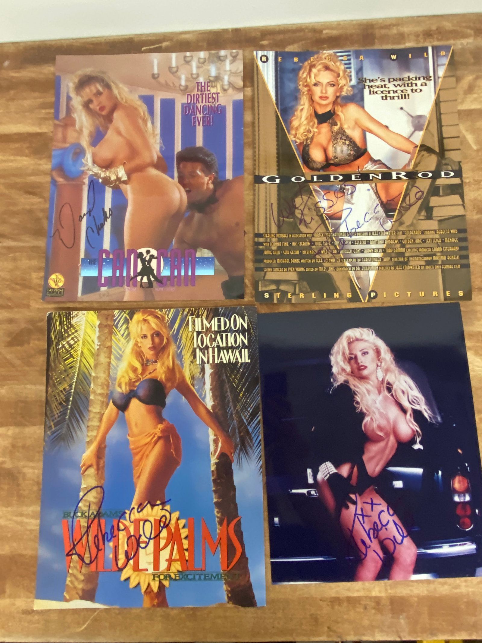 Vintage Adult Film Actress Signed Magazines and Photos: Vintage Adult Film Actress Signed Magazines and Photos