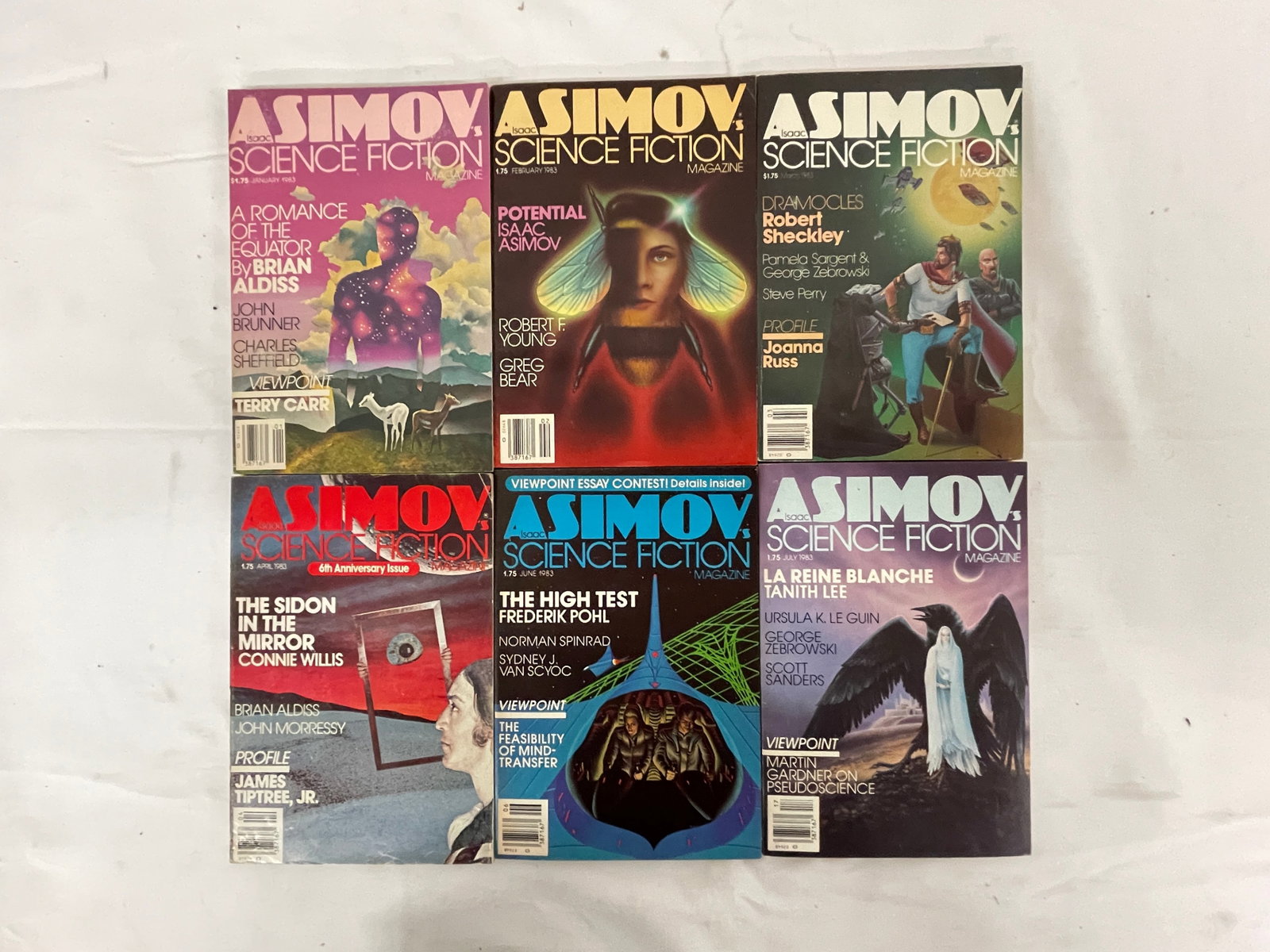 Vintage Sci-Fi Science Ficition Magazine Collection Lot (1 of 3)