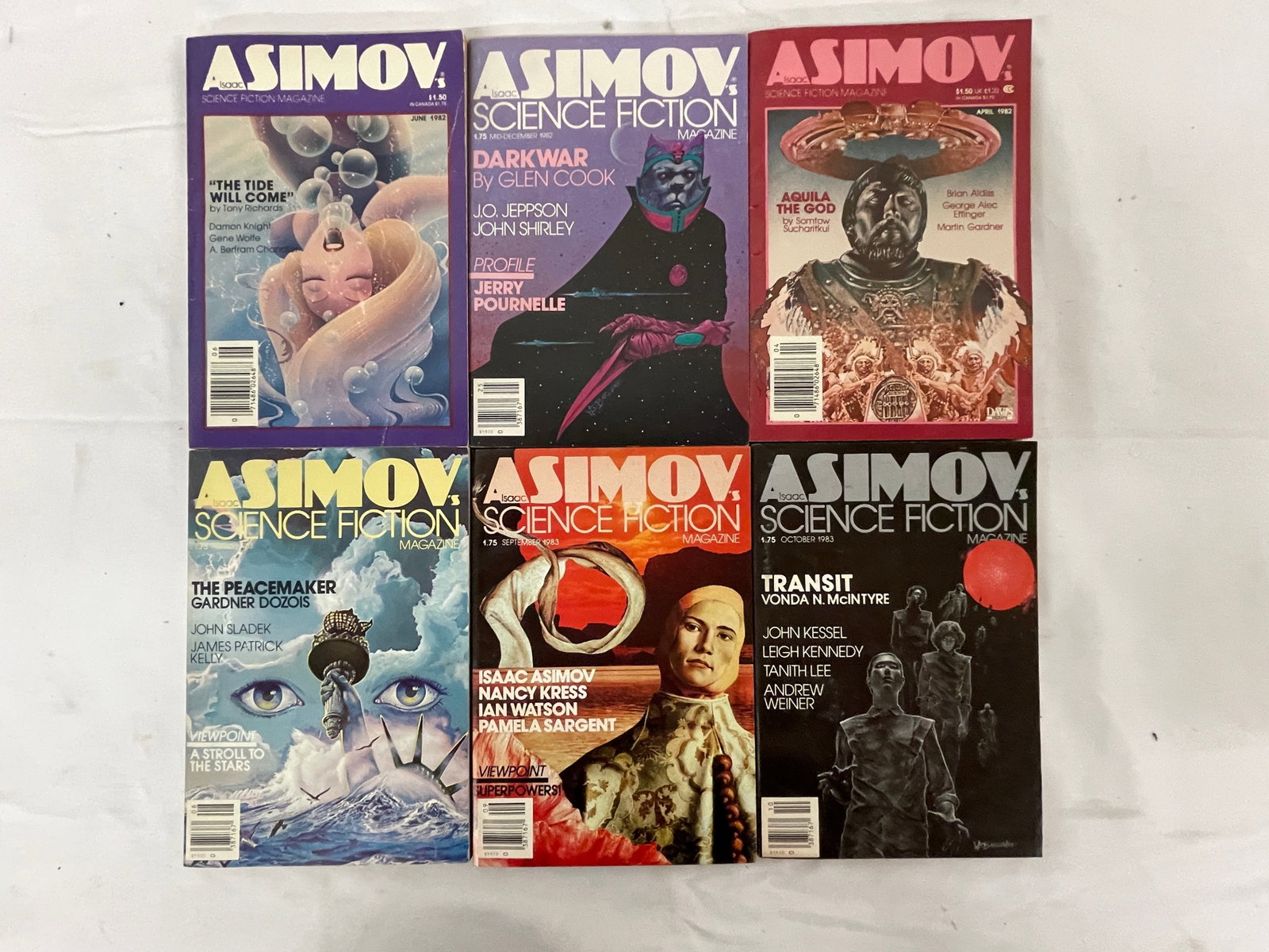 Vintage Sci-Fi Science Ficition Magazine Collection Lot: Vintage Sci-Fi Science Ficition Magazine Collection Lot