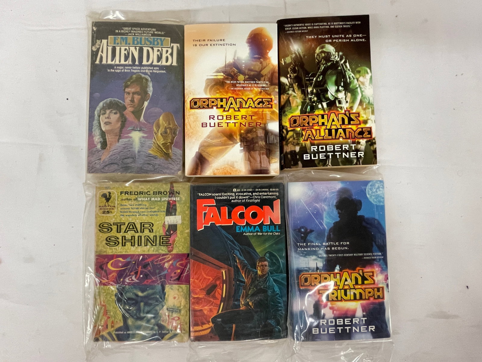 Vintage Sci-Fi Science Ficition Book Collection Lot