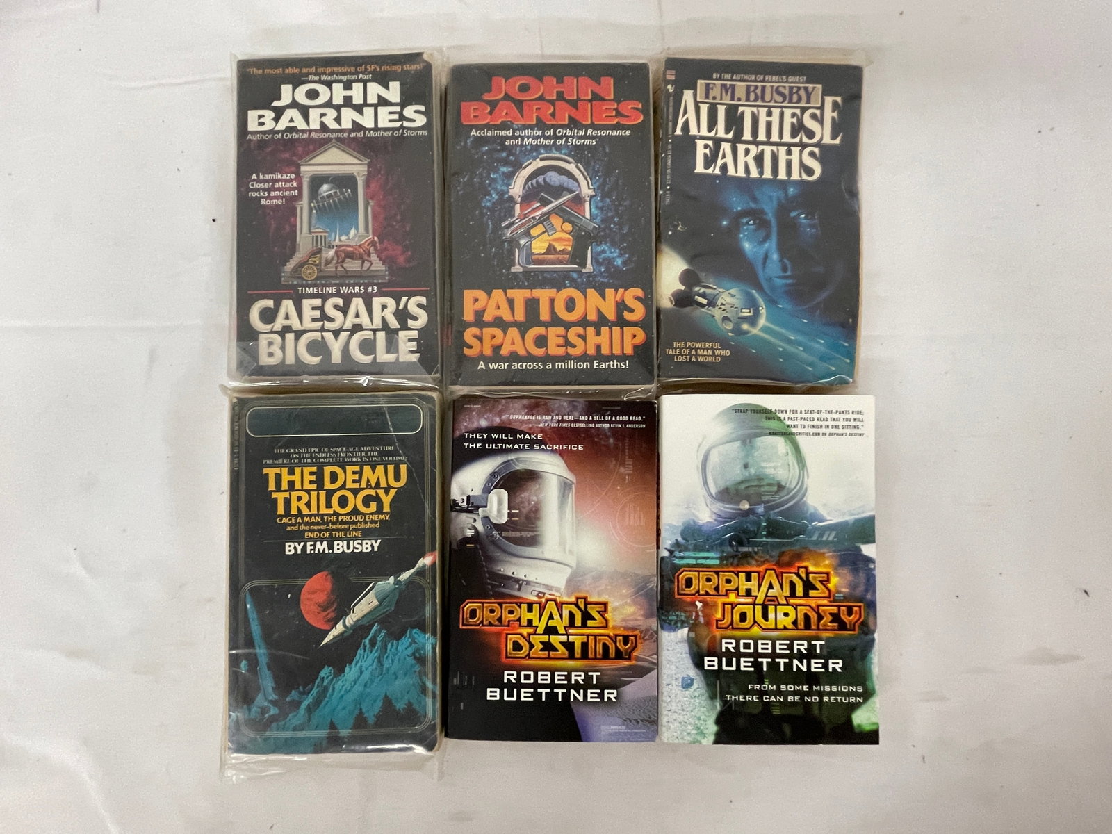 Vintage Sci-Fi Science Ficition Book Collection Lot (1 of 4)
