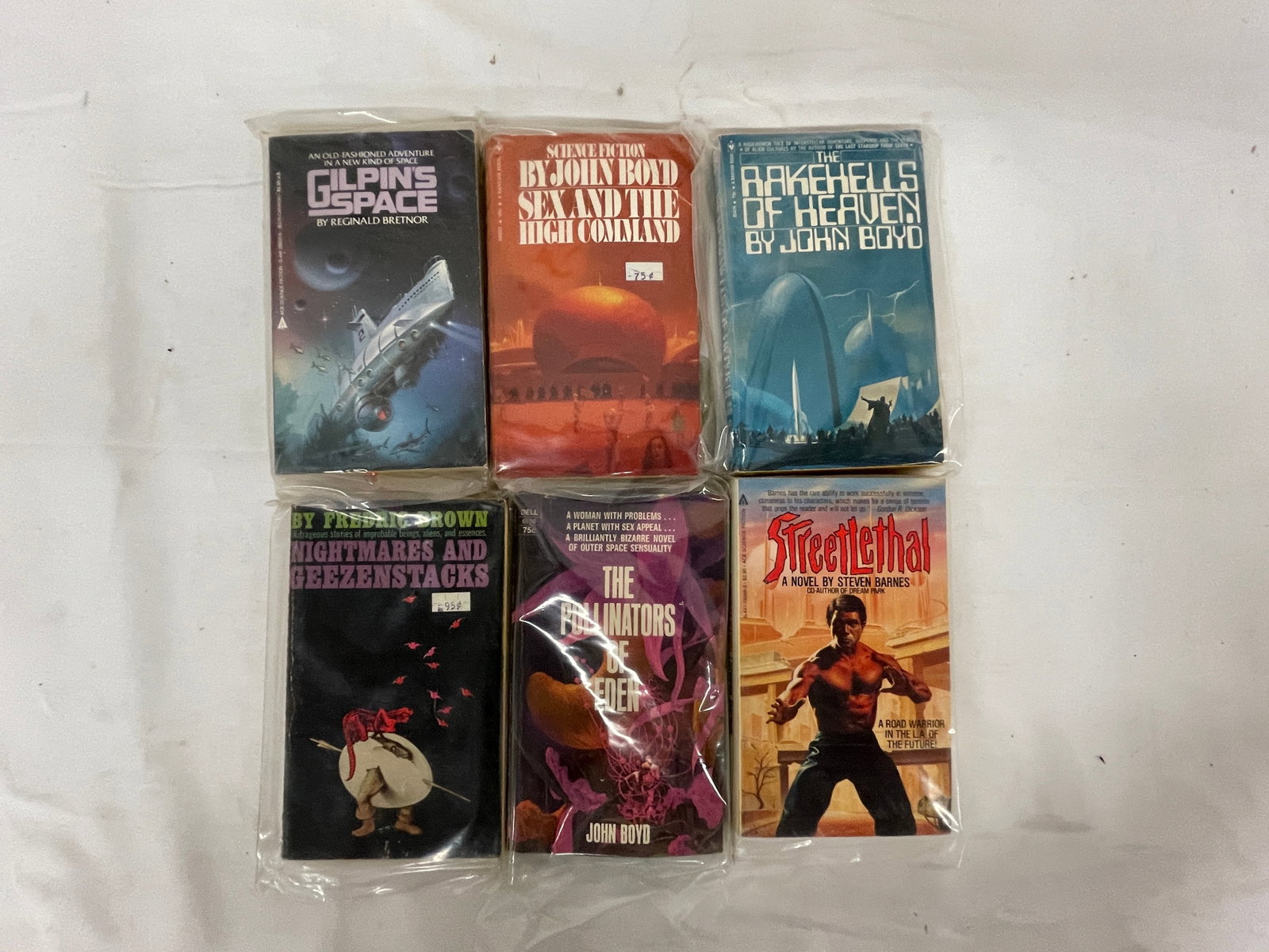 Vintage Sci-Fi Science Ficition Book Collection Lot: Vintage Sci-Fi Science Ficition Book Collection Lot