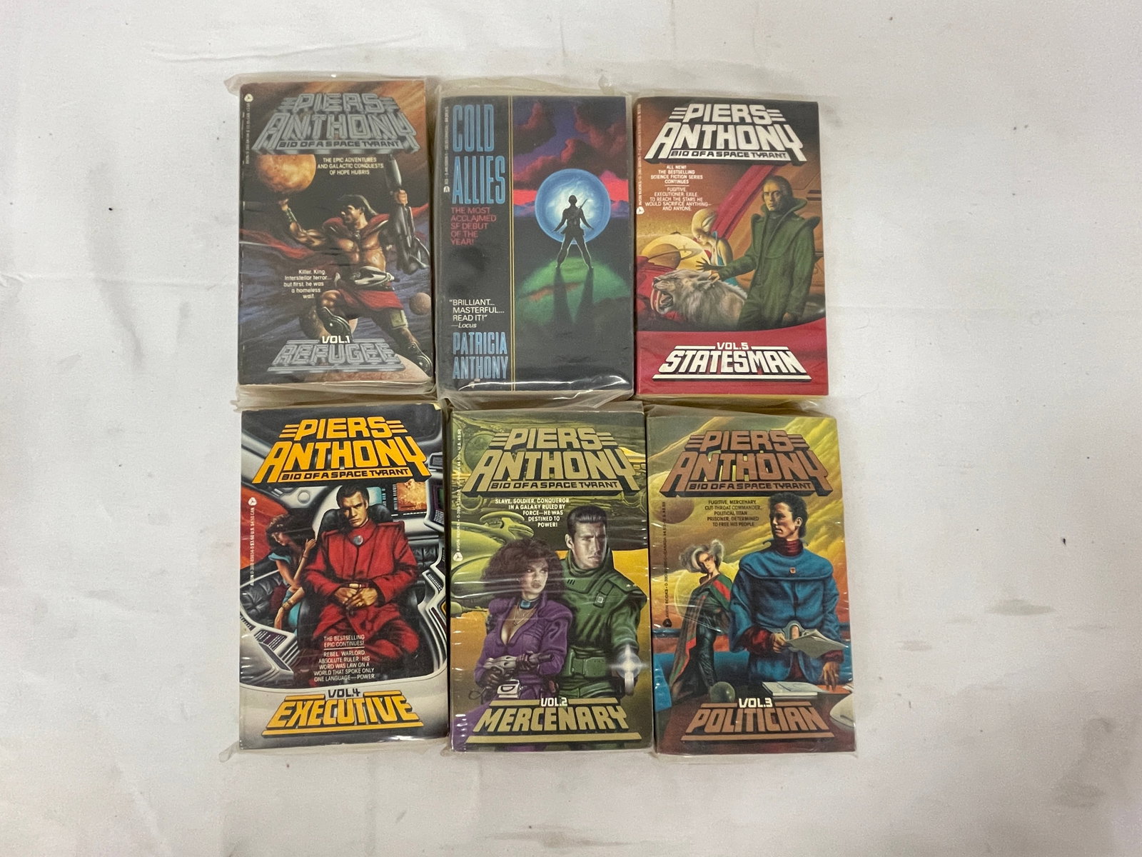 Vintage Sci-Fi Science Ficition Book Collection Lot (1 of 3)