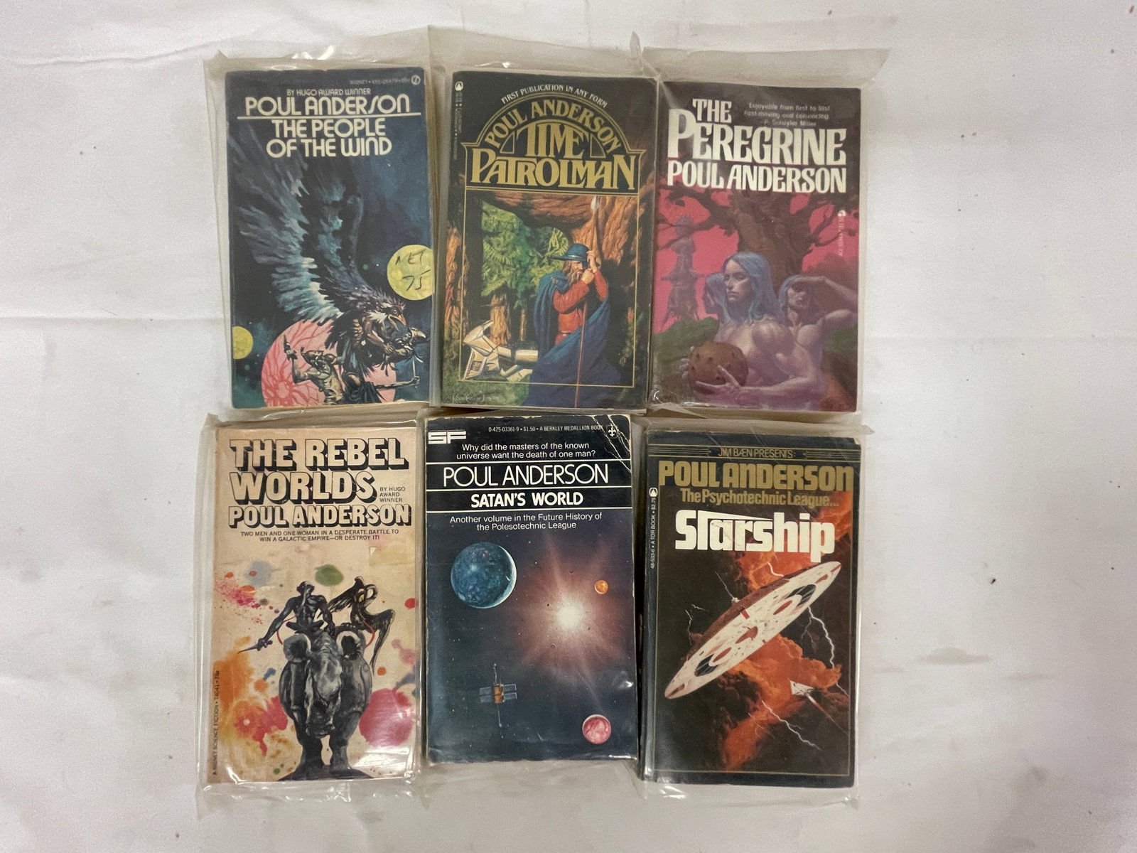 Vintage Sci-Fi Science Ficition Book Collection Lot