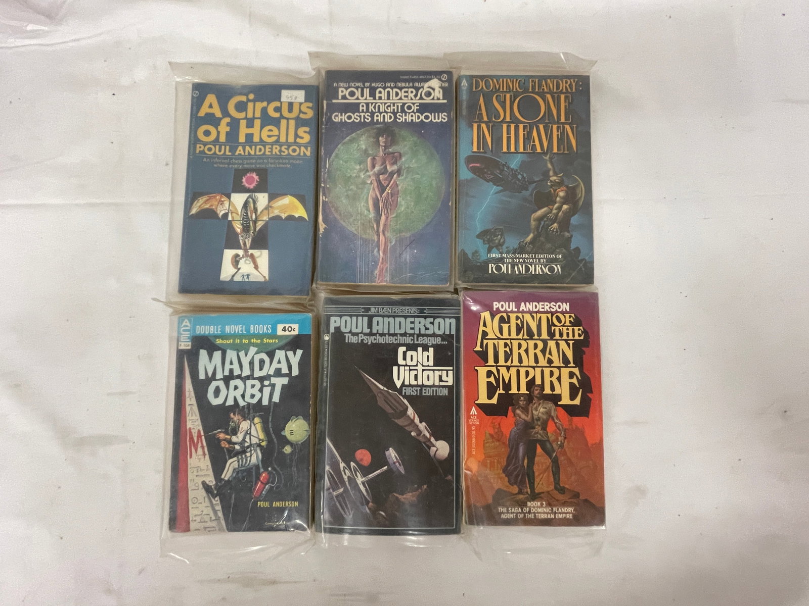 Vintage Sci-Fi Science Ficition Book Collection Lot: Vintage Sci-Fi Science Ficition Book Collection Lot