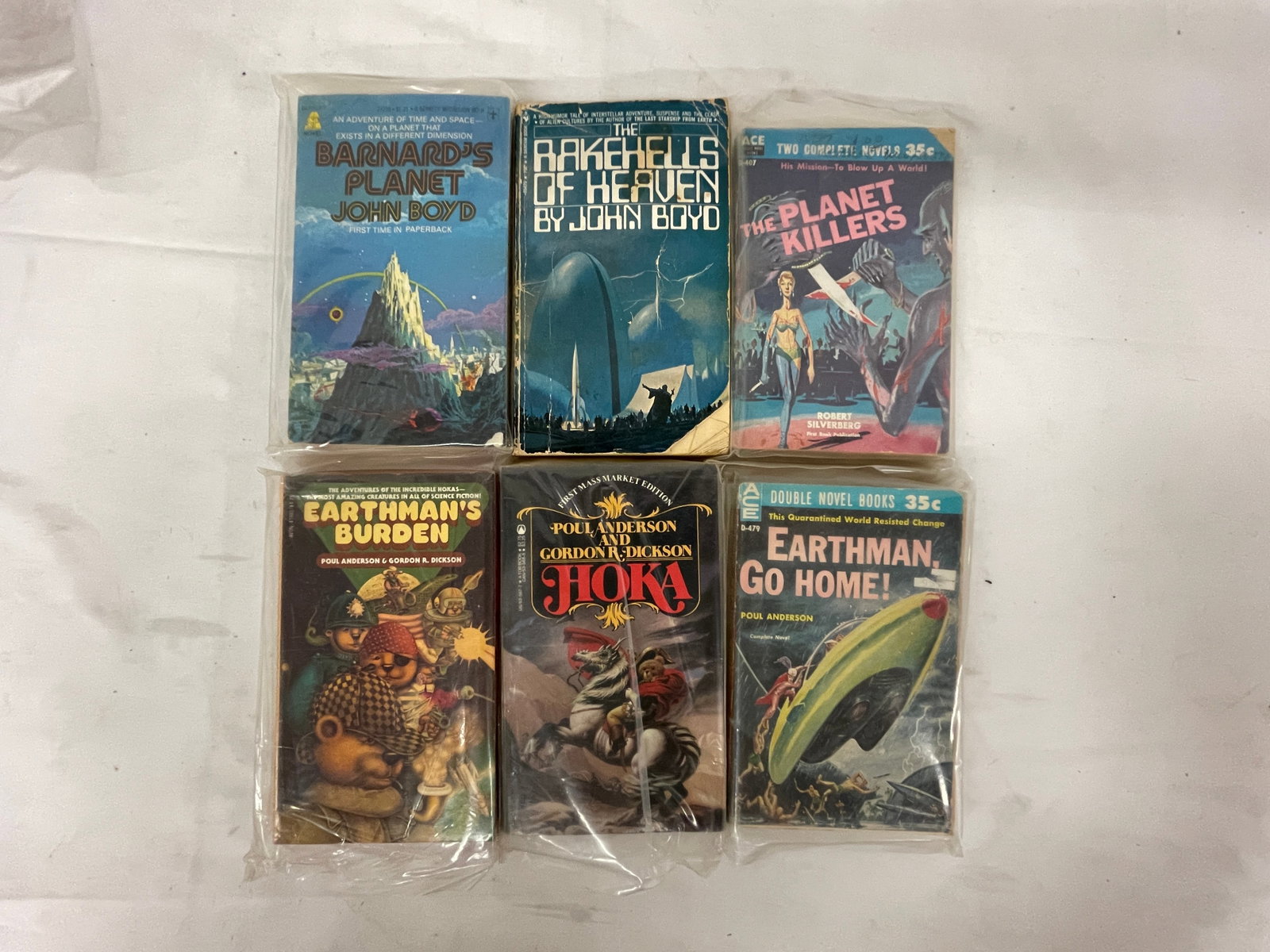 Vintage Sci-Fi Science Ficition Book Collection Lot (1 of 4)