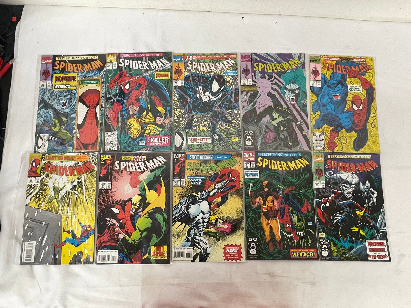 Vintage Comic Book Collection Lot: Vintage Comic Book Collection Lot