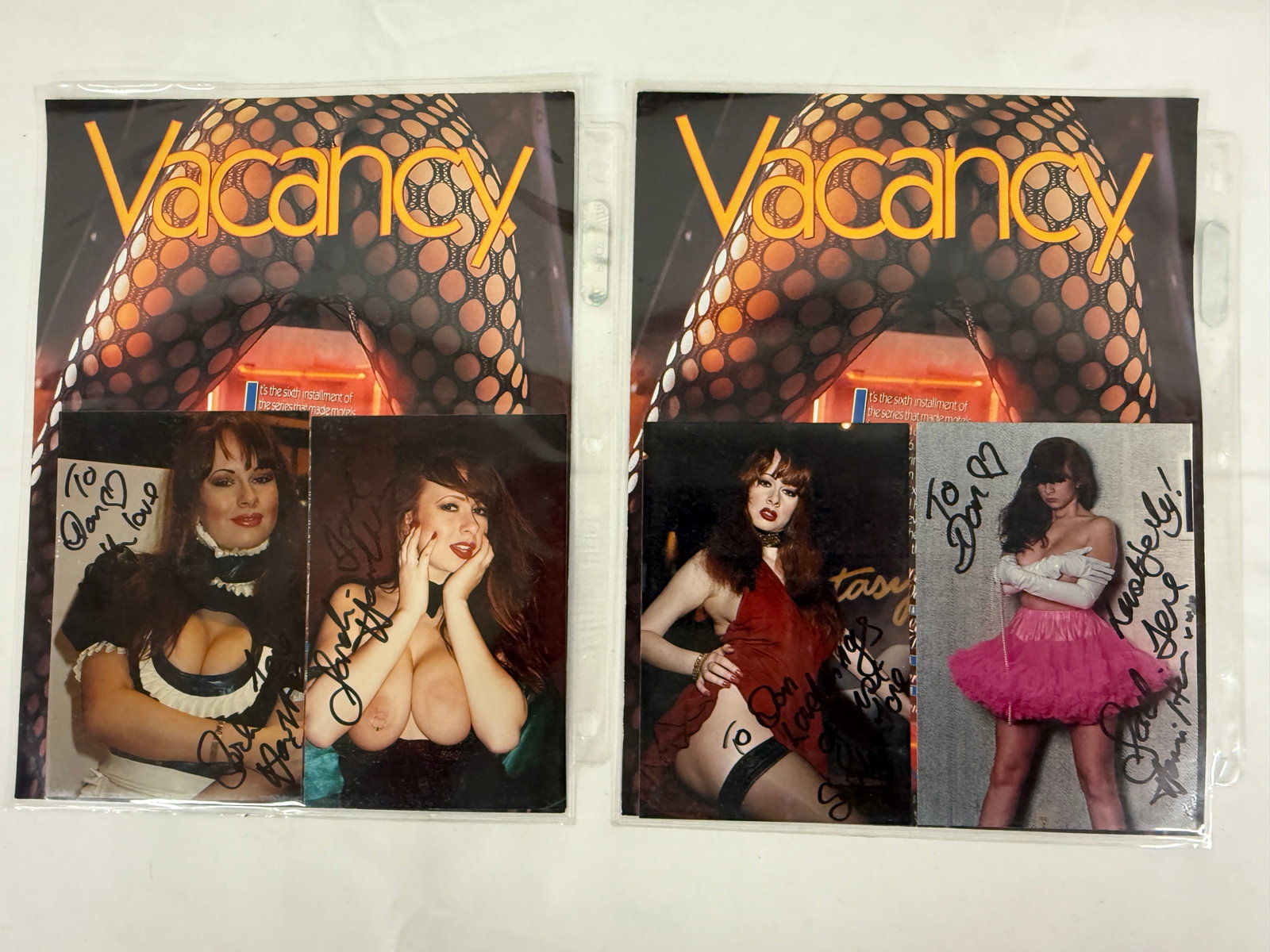 Vintage Adult Film Actress Signed Photos and Magazines: Vintage Adult Film Actress Signed Photos and Magazines