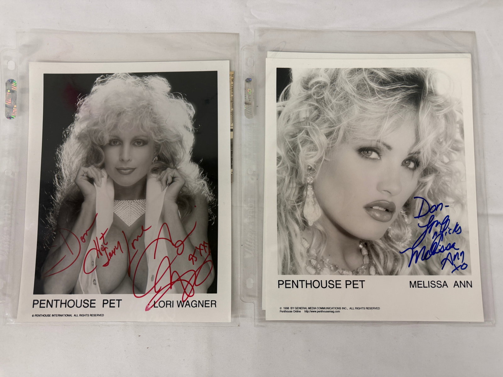 Vintage Adult Film Actress Signed Ephemera Collection Lot: Vintage Adult Film Actress Signed Ephemera Collection Lot