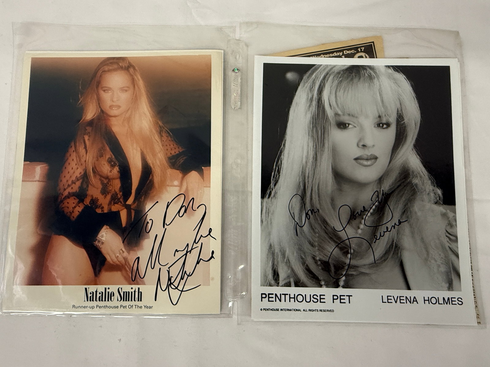 Vintage Adult Film Actress Signed Ephemera Collection Lot: Vintage Adult Film Actress Signed Ephemera Collection Lot