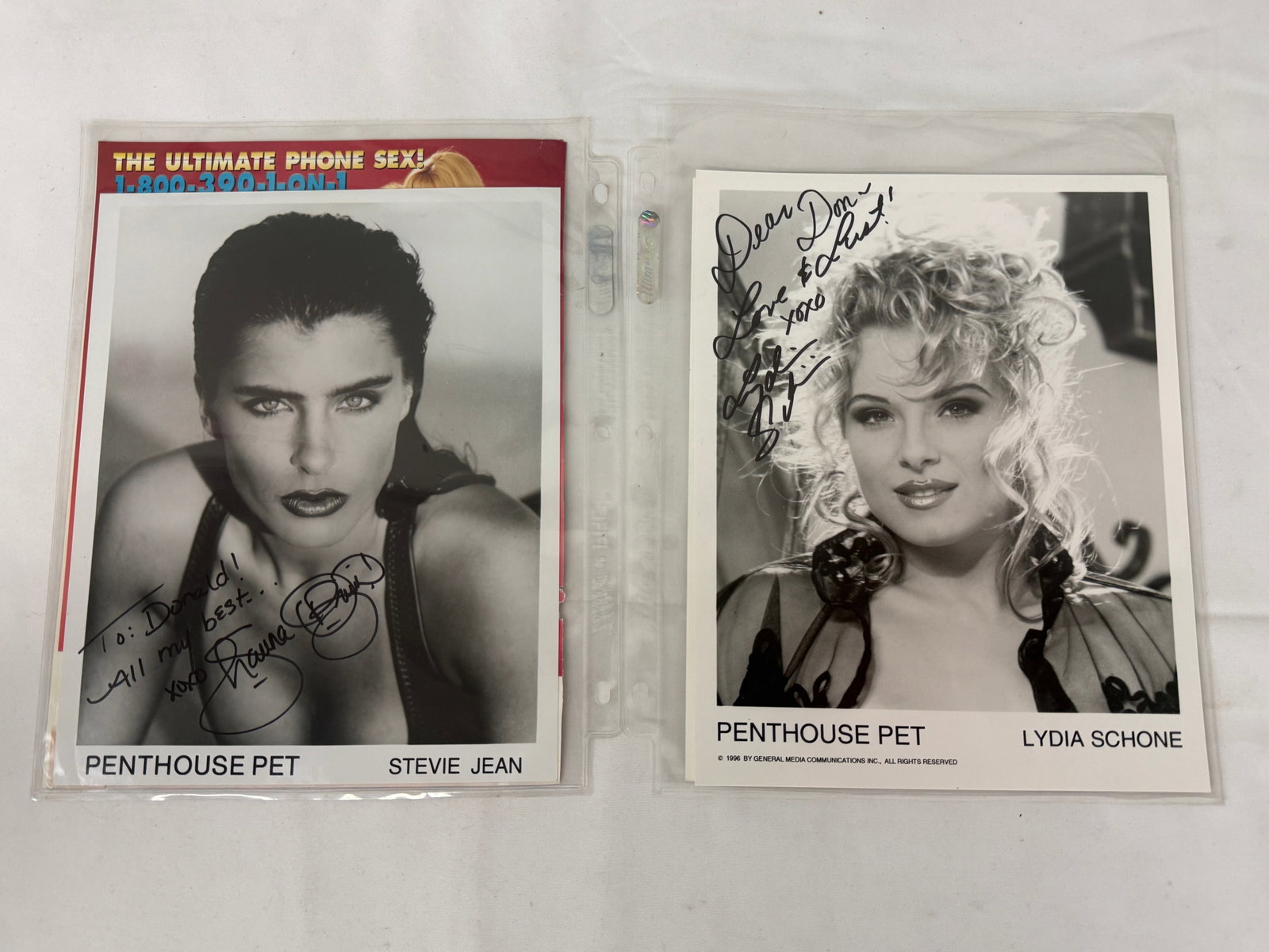 Vintage Adult Film Actress Signed Ephemera Collection Lot: Vintage Adult Film Actress Signed Ephemera Collection Lot