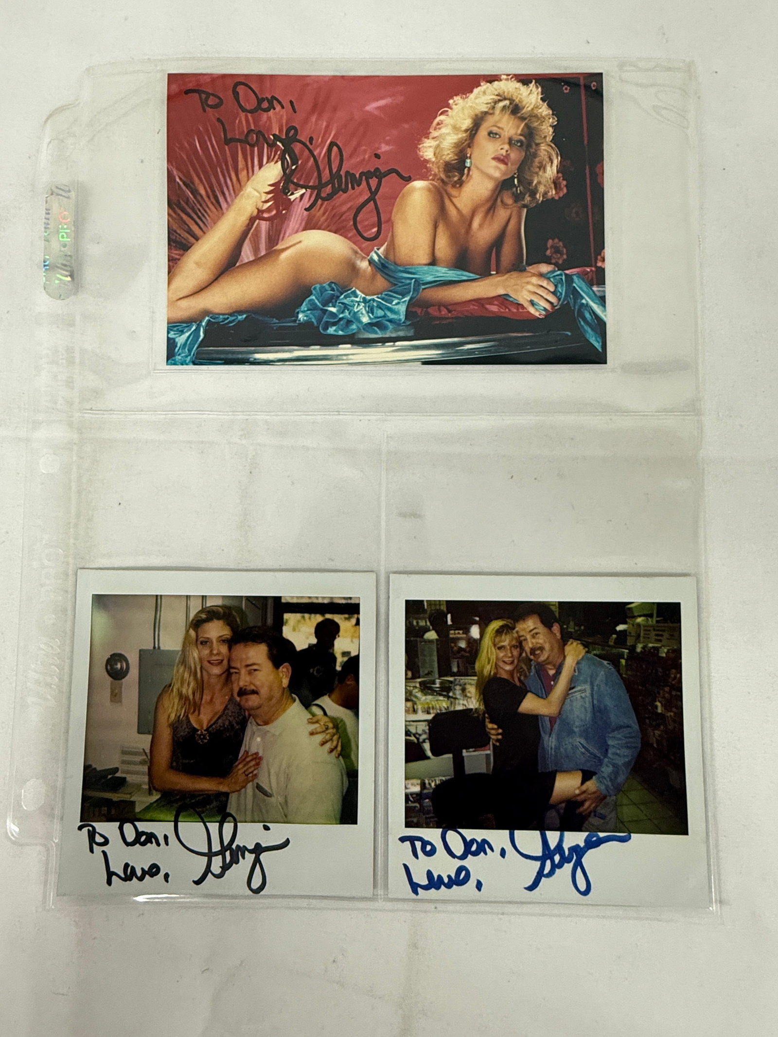 Vintage Adult Film Actress Signed Ephemera Collection Lot: Vintage Adult Film Actress Signed Ephemera Collection Lot