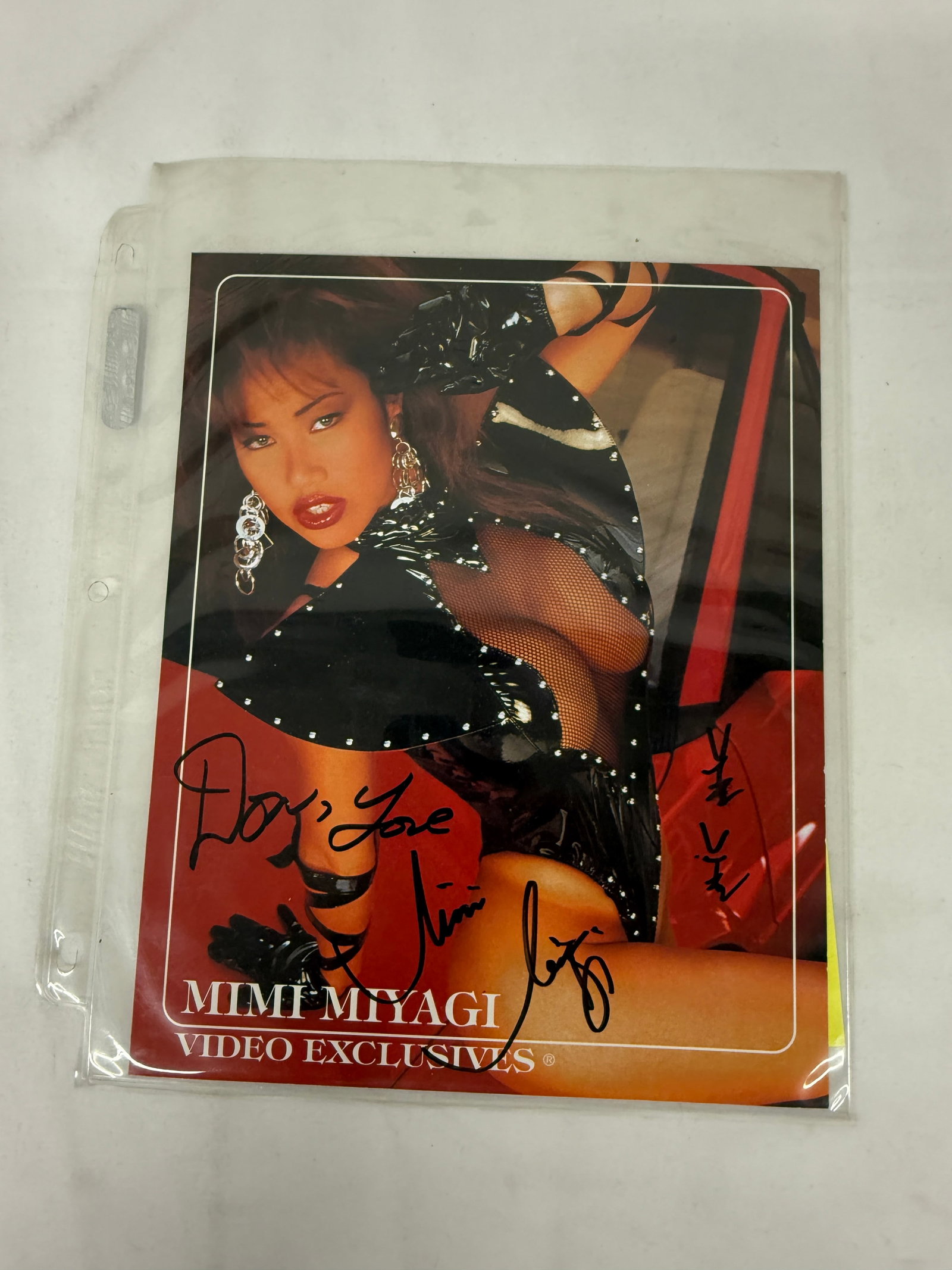 Vintage Adult Film Actress Signed Ephemera Collection Lot: Vintage Adult Film Actress Signed Ephemera Collection Lot