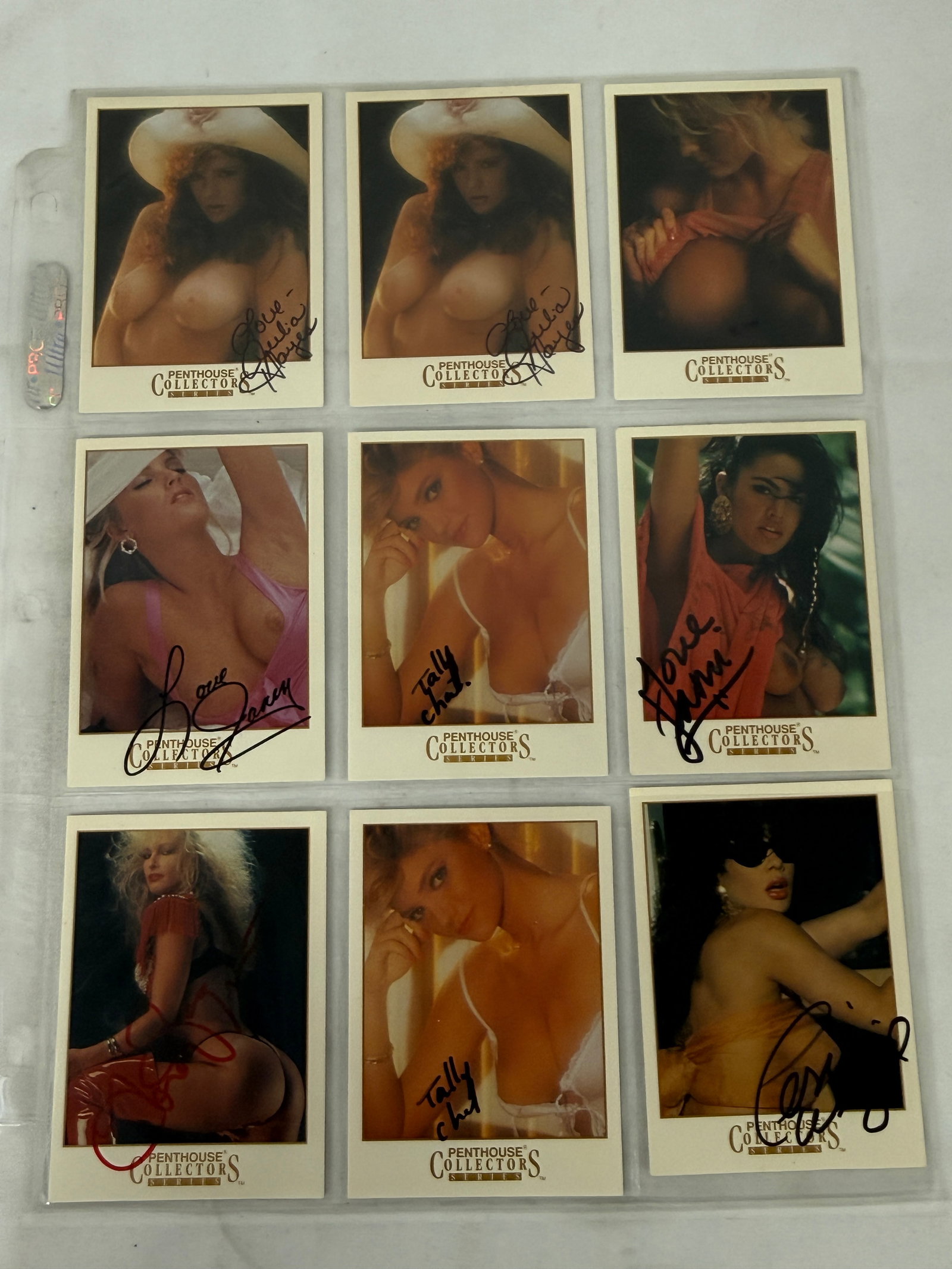 Vintage Signed Adult Trading Card Collection Lot: Vintage Signed Adult Trading Card Collection Lot