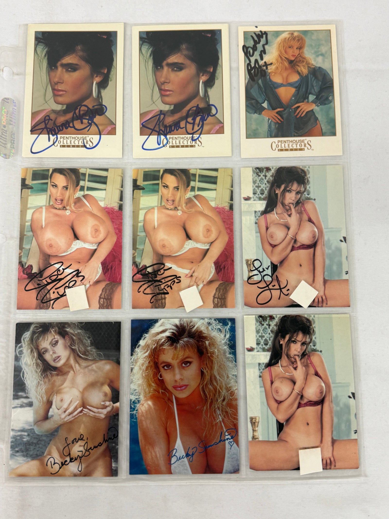 Vintage Signed Adult Trading Card Collection Lot: Vintage Signed Adult Trading Card Collection Lot