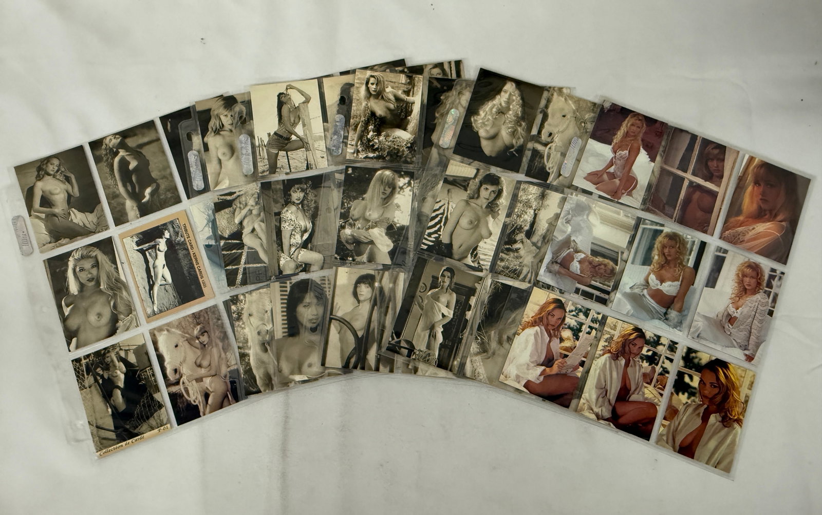 Vintage Adult Trading Card Collection Lot: Vintage Adult Trading Card Collection Lot
