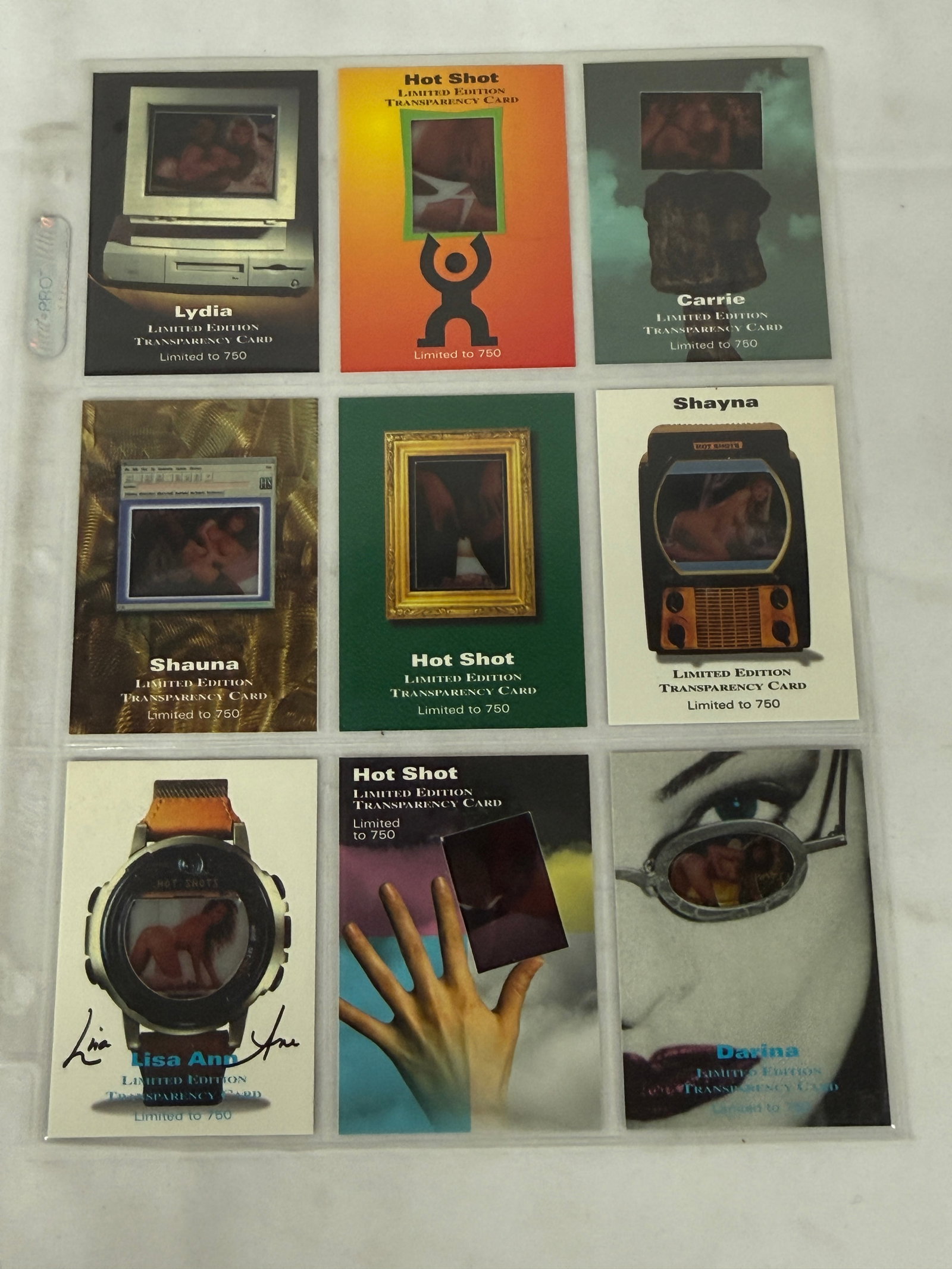 Vintage Signed Adult Trading Card Collection Lot (1 of 3)