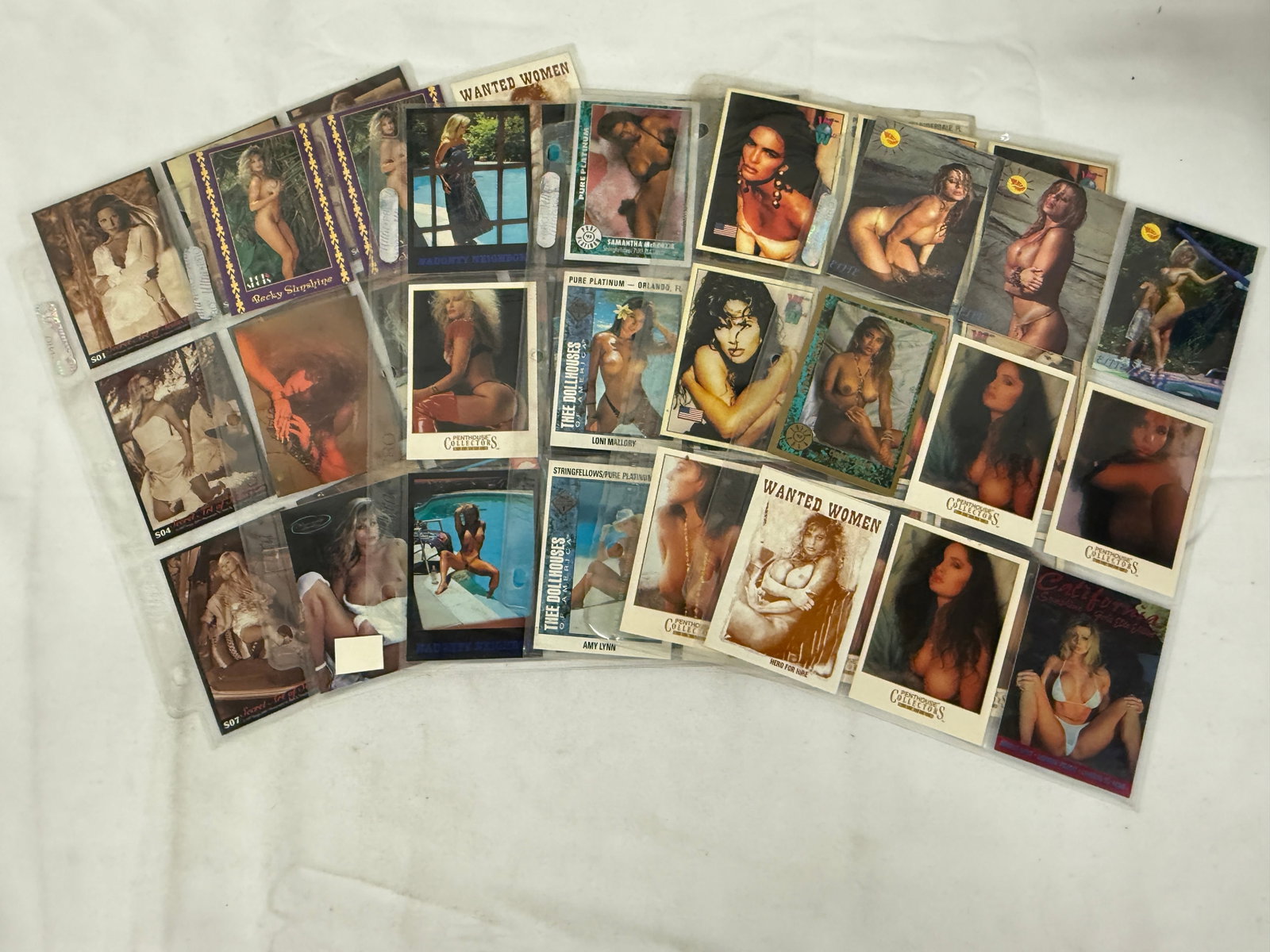 Vintage Adult Trading Card Collection Lot: Vintage Adult Trading Card Collection Lot