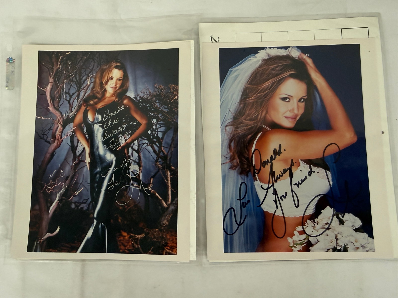 Vintage Signed Adult Film Actress Photographs: Vintage Signed Adult Film Actress Photographs